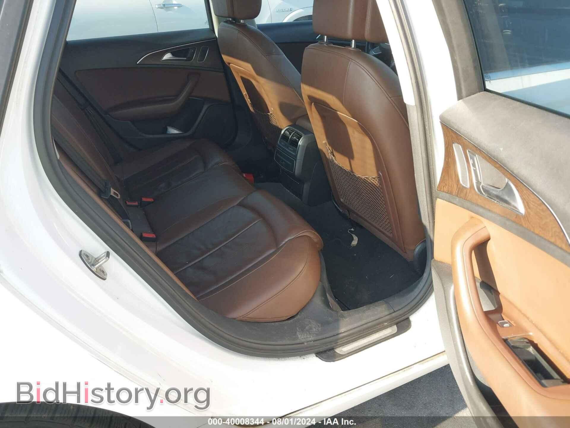 2012 AUDI A6 - VIN: WAUCFAFC5CN076515 - Фото 8