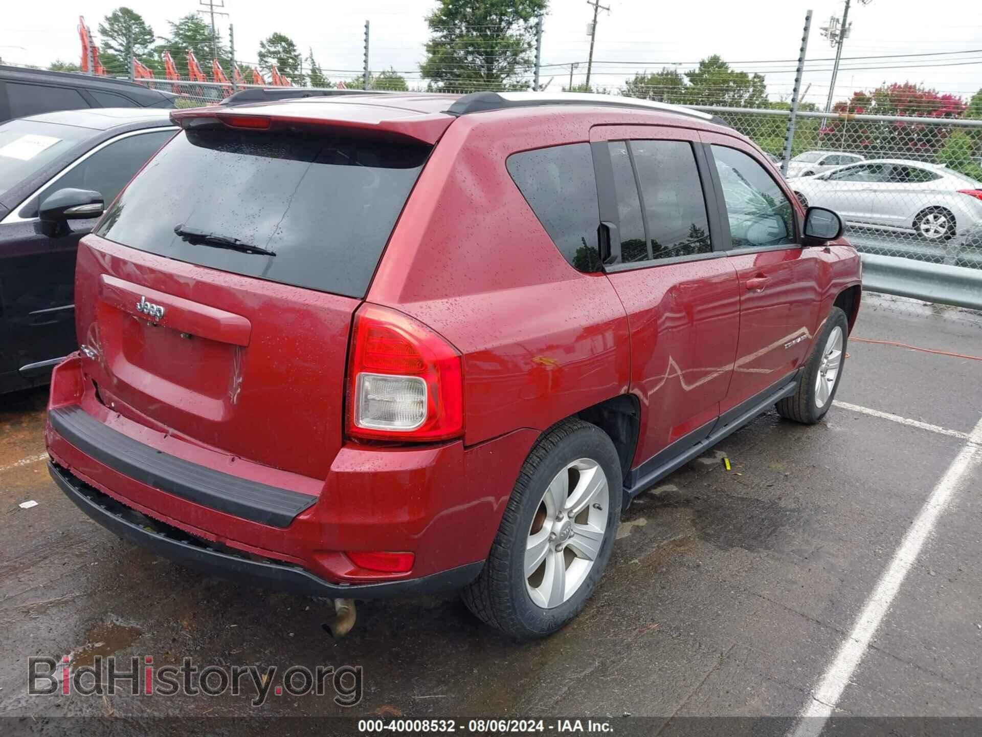 2012 JEEP COMPASS - VIN: 1C4NJDBB6CD563494 - Фото 4