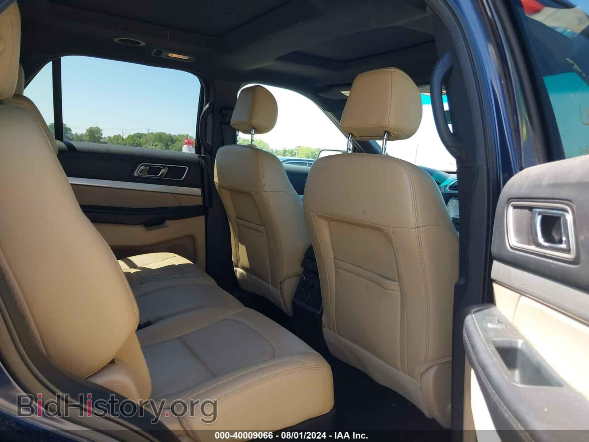 2017 FORD EXPLORER - VIN: 1FM5K8D88HGD36962 - Фото 8