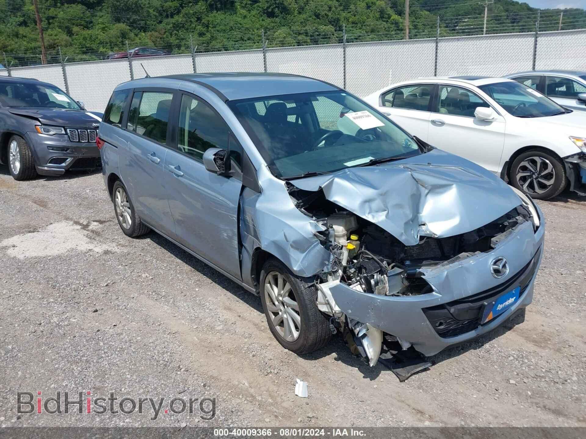 Photo JM1CW2BL7C0107775 - MAZDA MAZDA5 2012