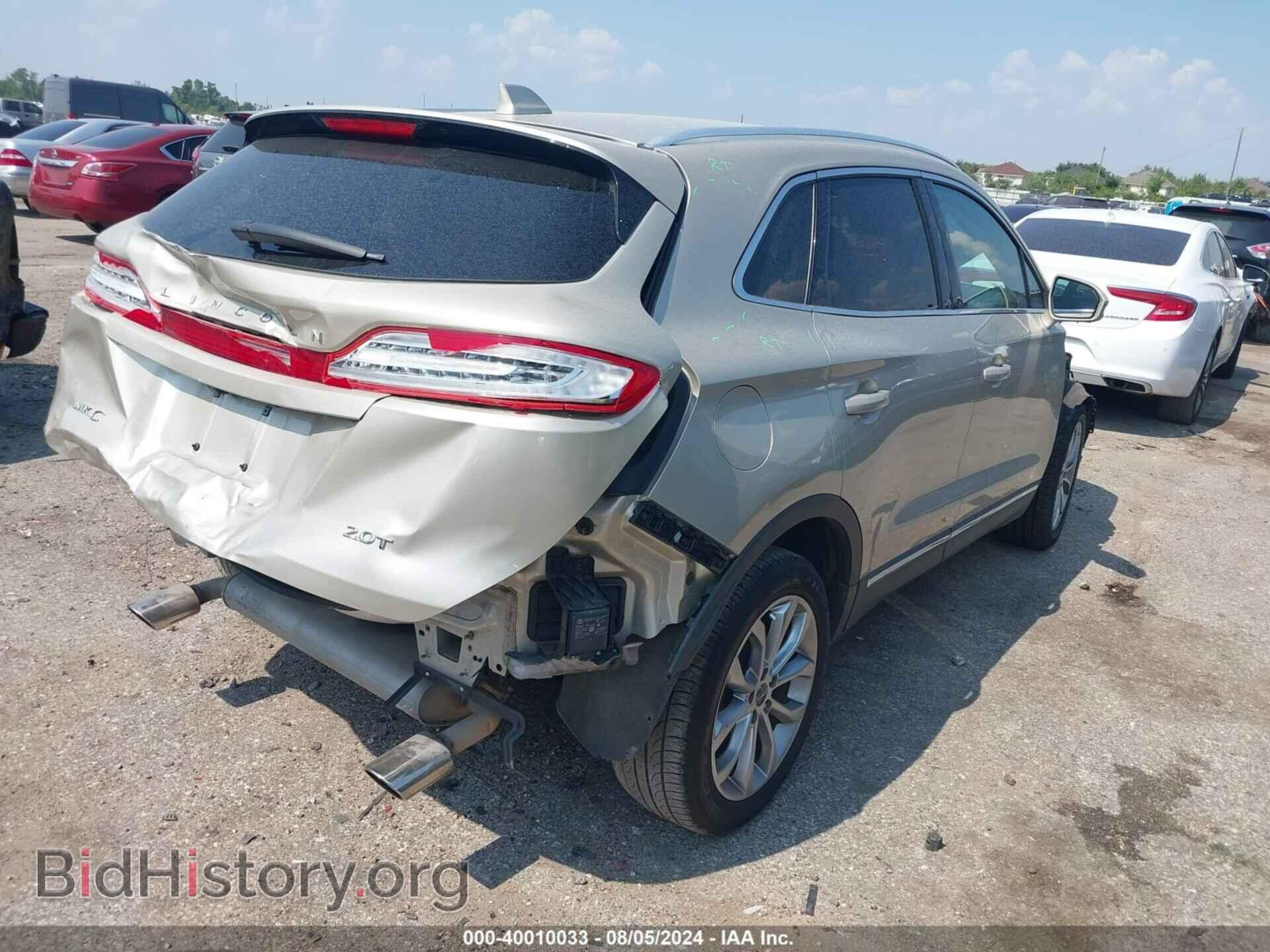 2017 LINCOLN MKC - VIN: 5LMCJ2C91HUL50041 - Фото 4