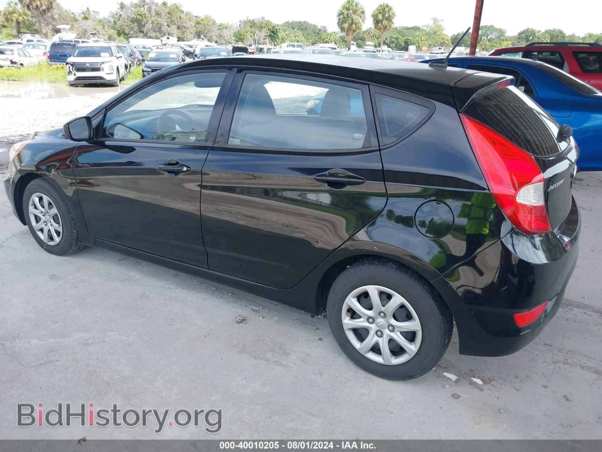 2012 HYUNDAI ACCENT - VIN: KMHCT5AE4CU048024 - Фото 3