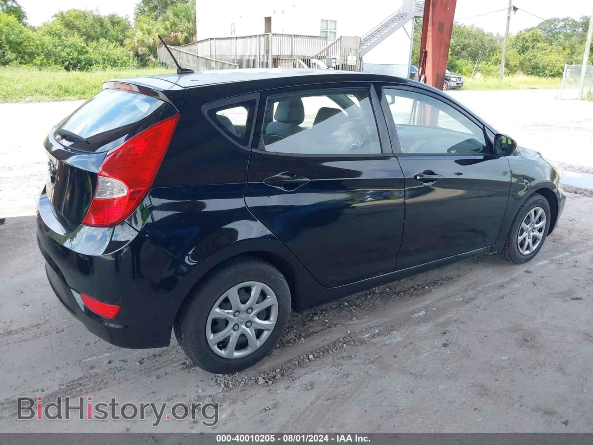 2012 HYUNDAI ACCENT - VIN: KMHCT5AE4CU048024 - Фото 4