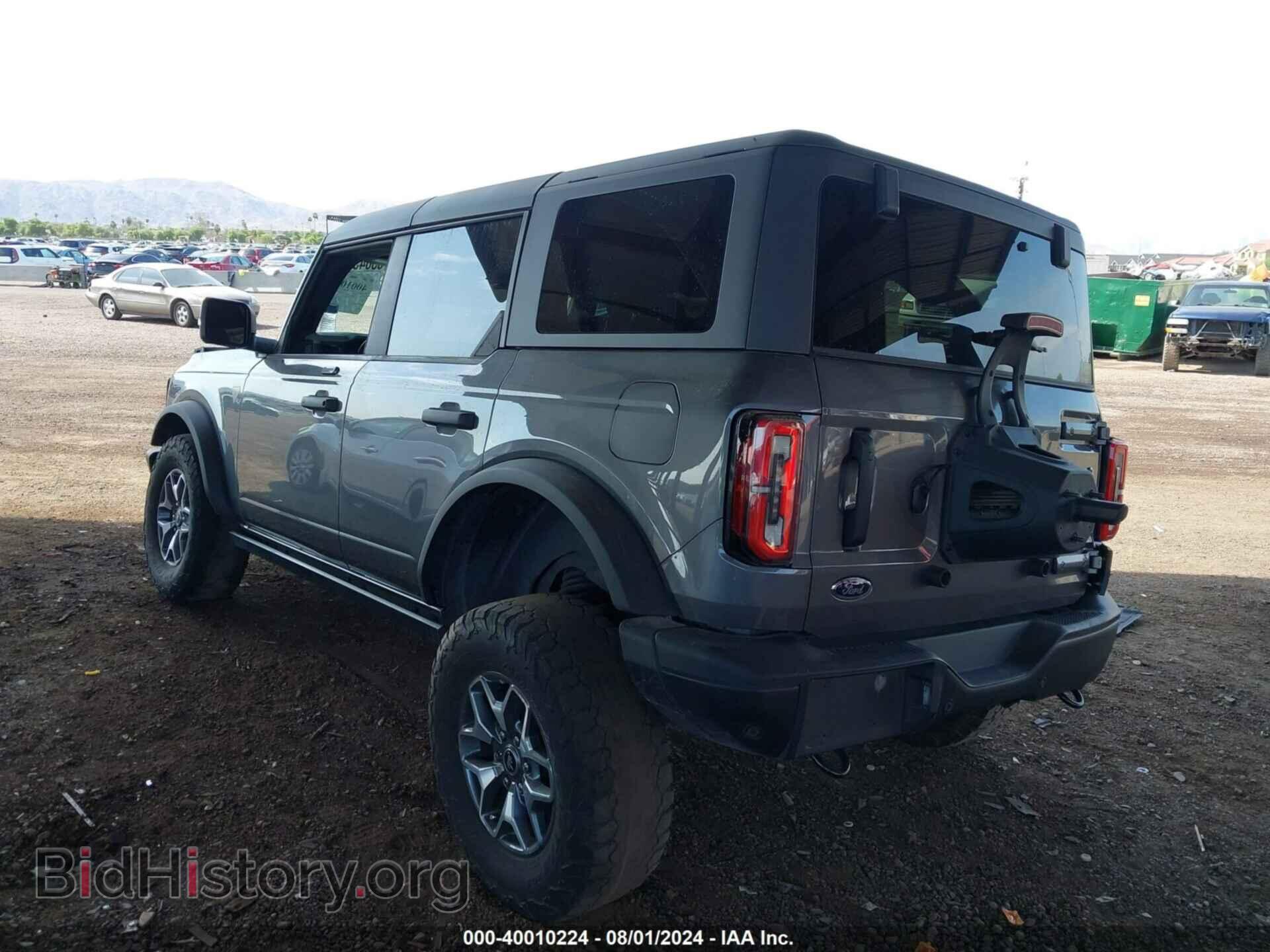 2022 FORD BRONCO - VIN: 1FMEE5DH3NLB60735 - Фото 3