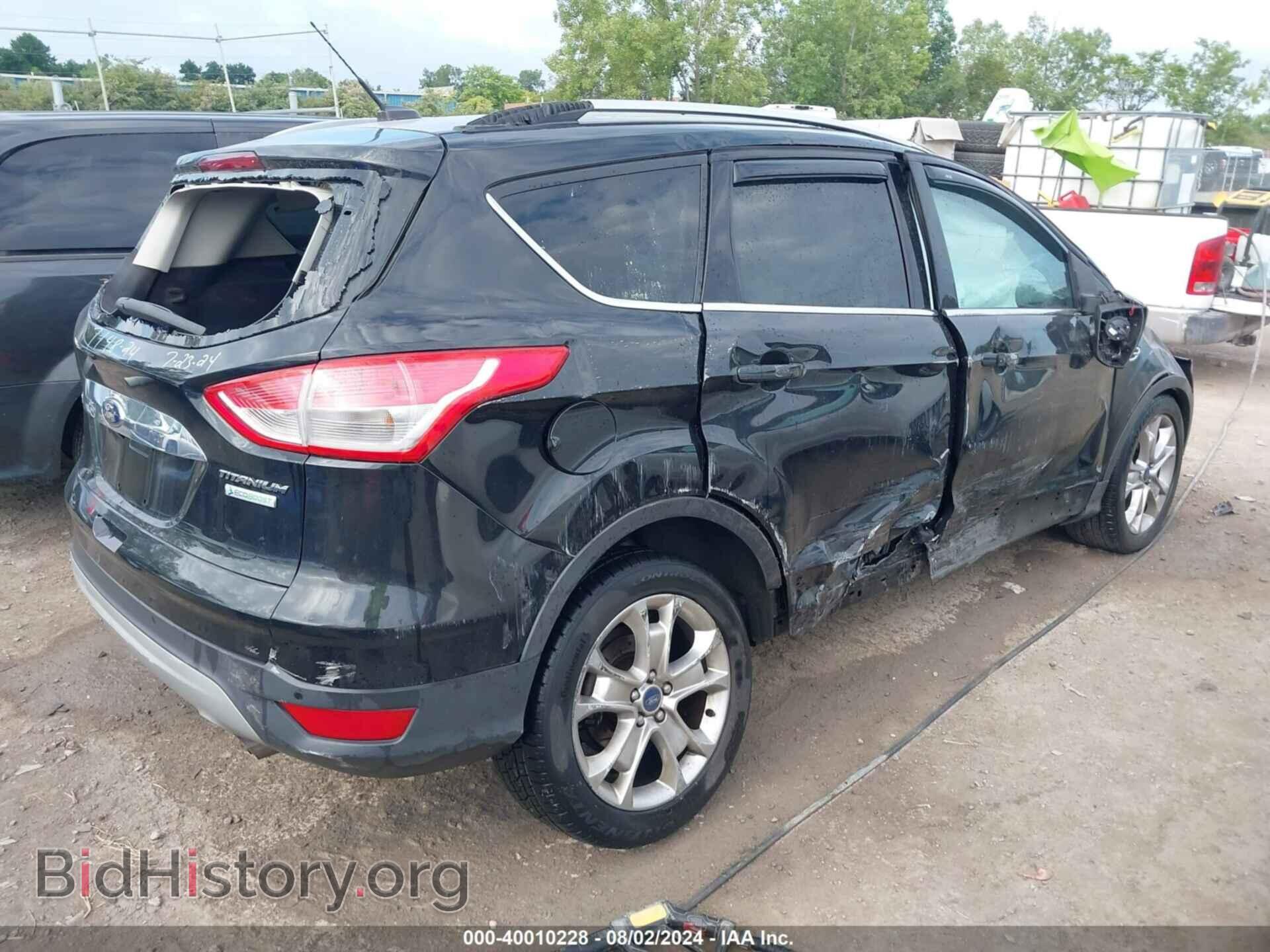 2014 FORD ESCAPE - VIN: 1FMCU0J92EUD08104 - Фото 4
