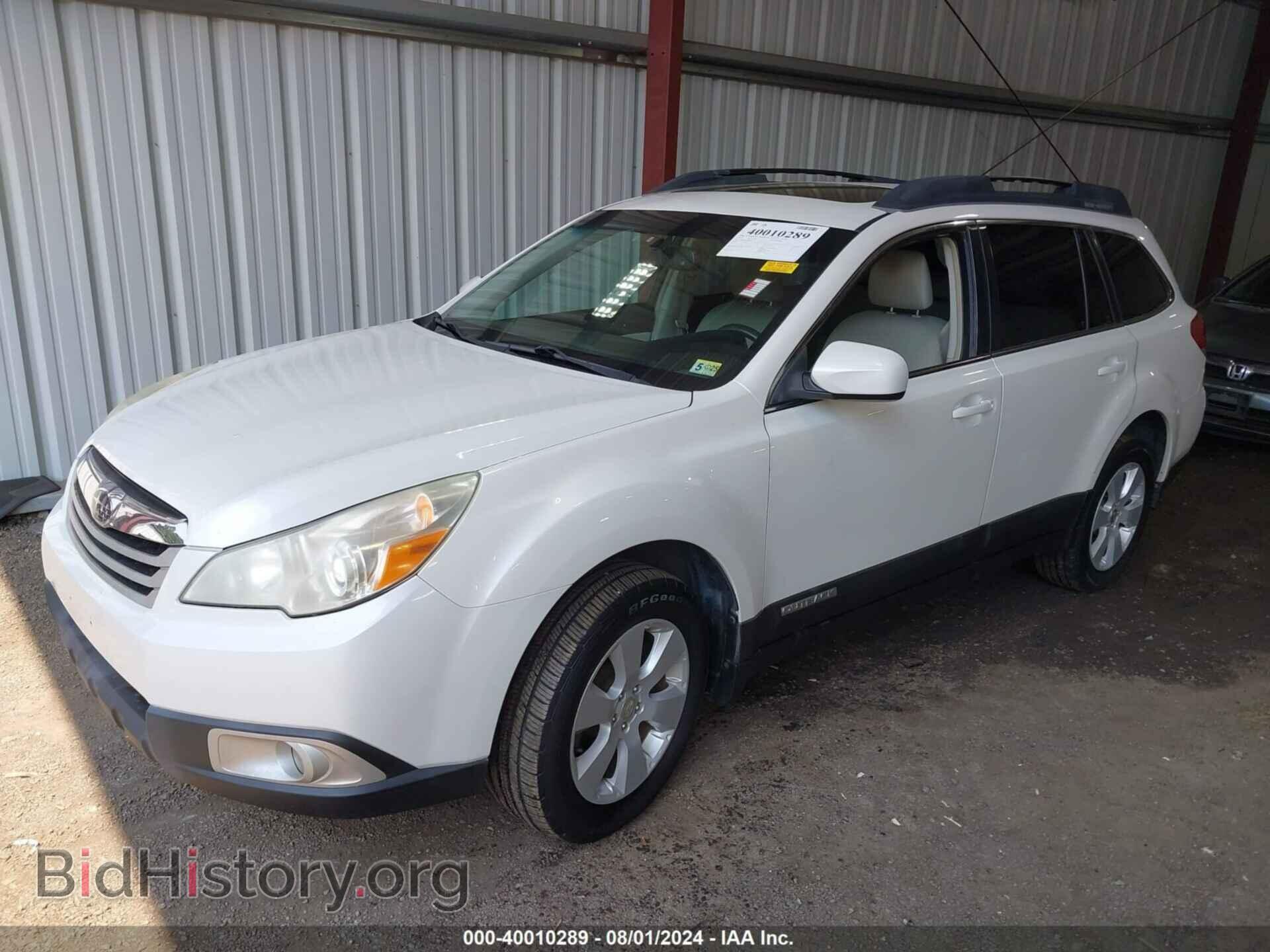 2011 SUBARU OUTBACK - VIN: 4S4BRBGC8B3399344 - Фото 2