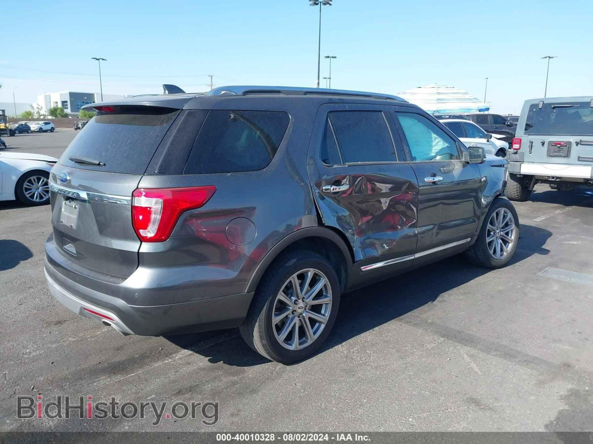 2016 FORD EXPLORER - VIN: 1FM5K7F8XGGA46535 - Фото 4