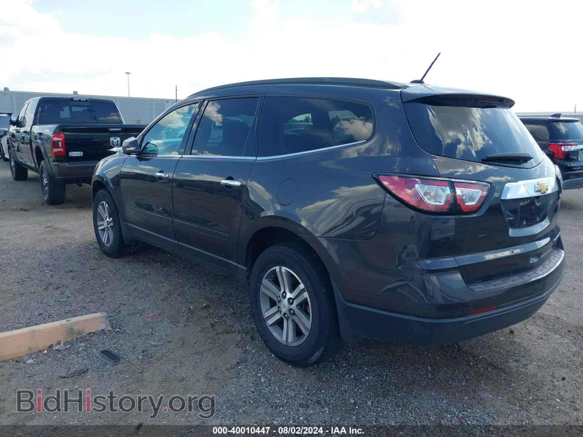 2015 CHEVROLET TRAVERSE - VIN: 1GNKRGKD2FJ279808 - Фото 3