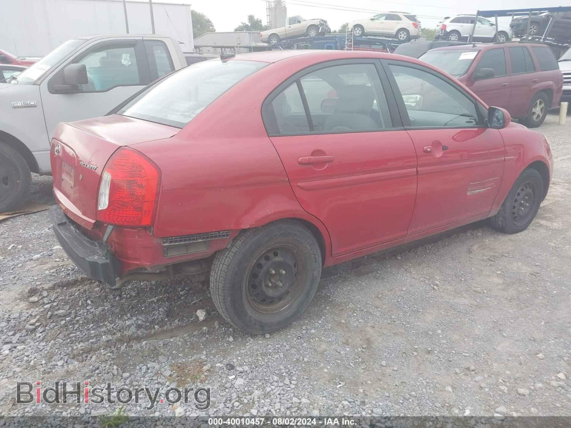 2011 HYUNDAI ACCENT - VIN: KMHCN4AC8BU616213 - Фото 4