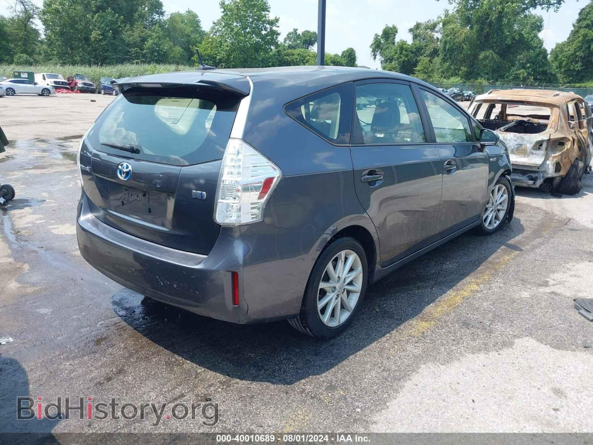 2012 TOYOTA PRIUS V - VIN: JTDZN3EU2C3142018 - Фото 4