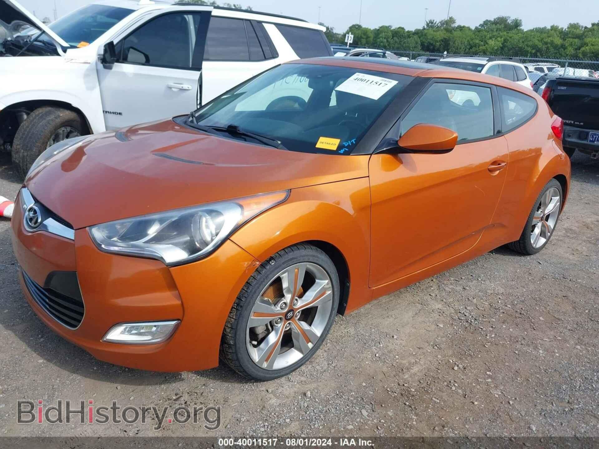 2013 HYUNDAI VELOSTER - VIN: KMHTC6AD2DU155149 - Фото 2