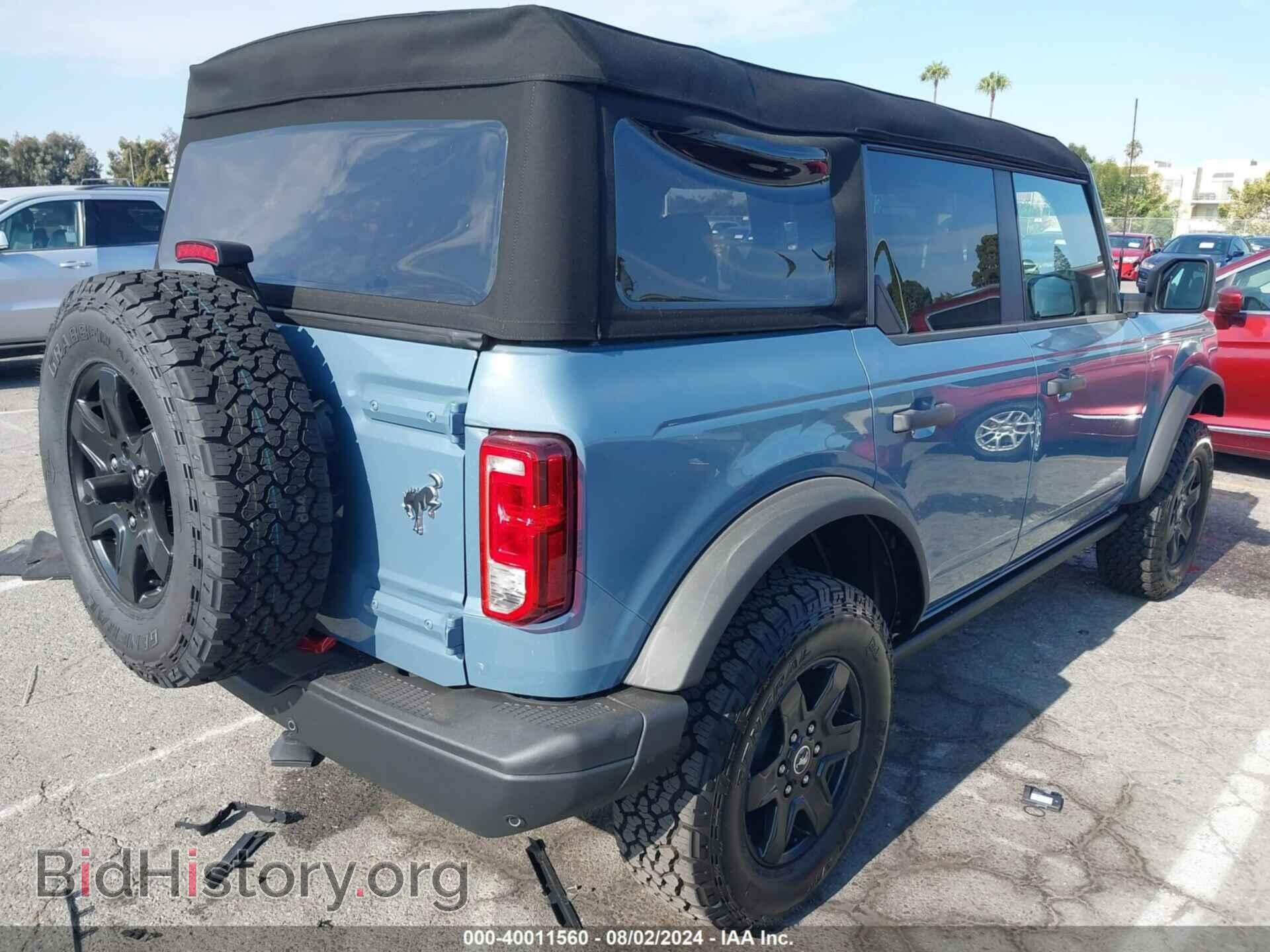 2024 FORD BRONCO - VIN: 1FMEE1BP0RLA69026 - Фото 4