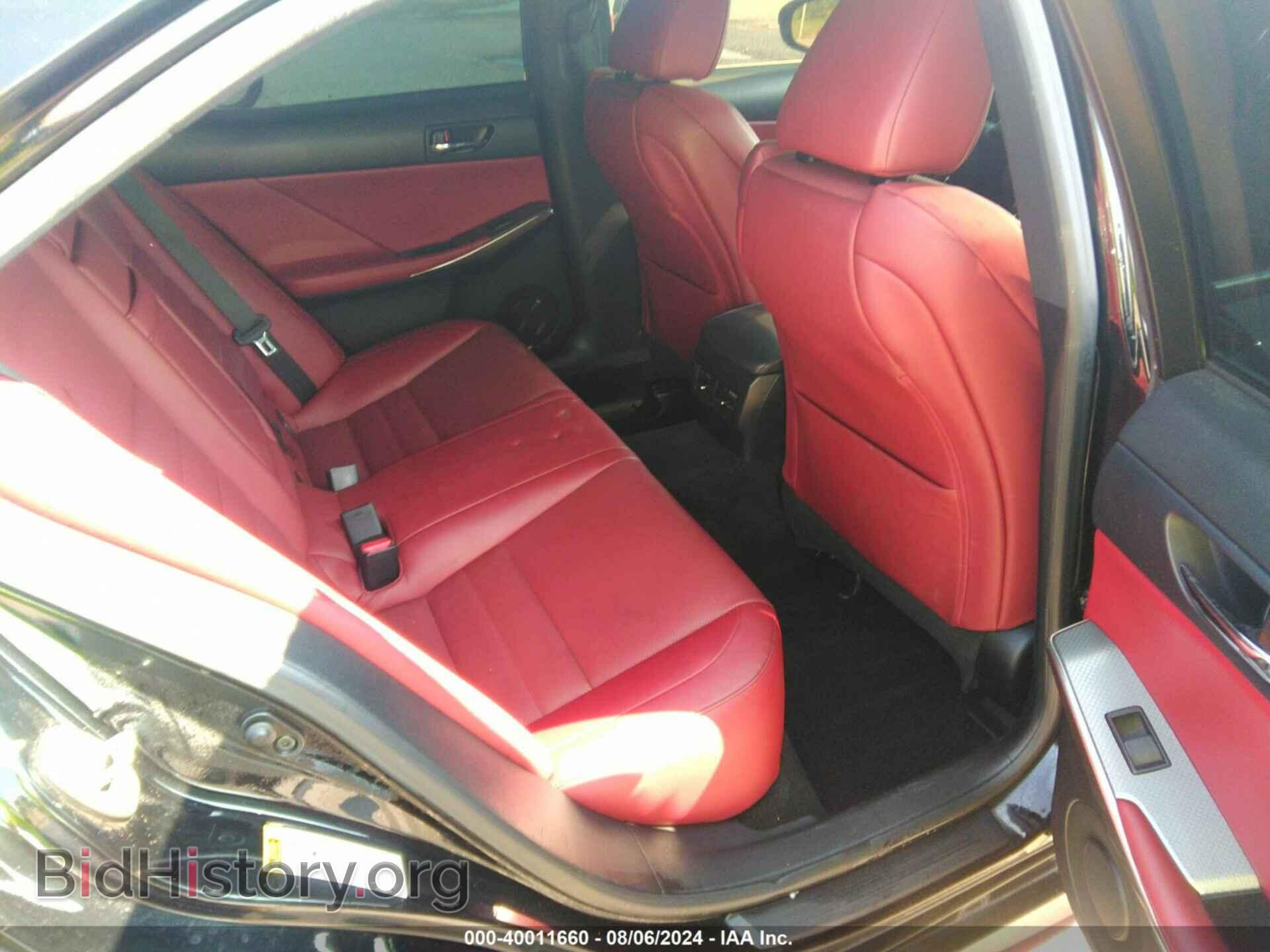 2014 LEXUS IS 350 - VIN: JTHBE1D28E5013597 - Фото 8