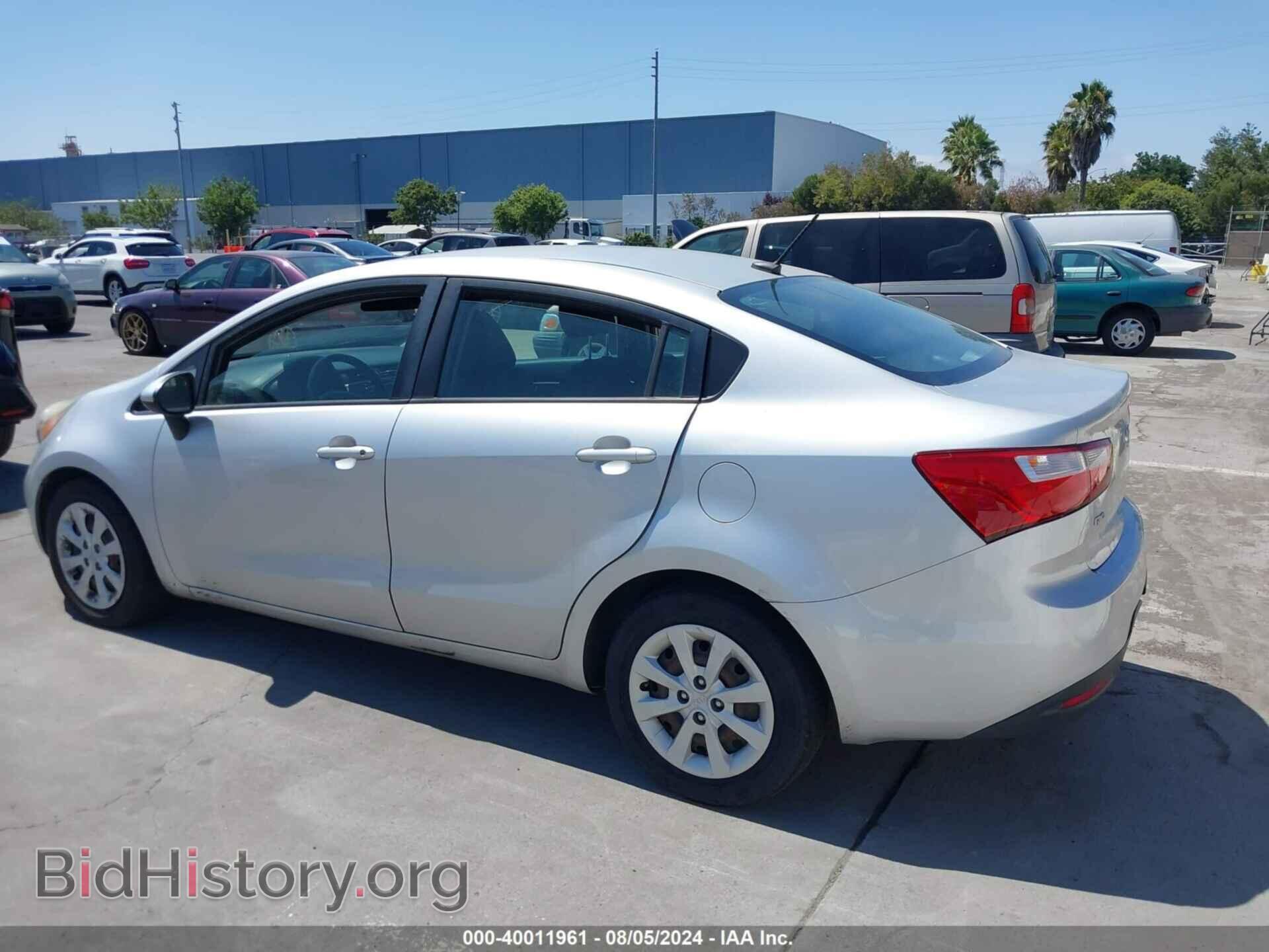 2012 KIA RIO - VIN: KNADM4A37C6082622 - Фото 3