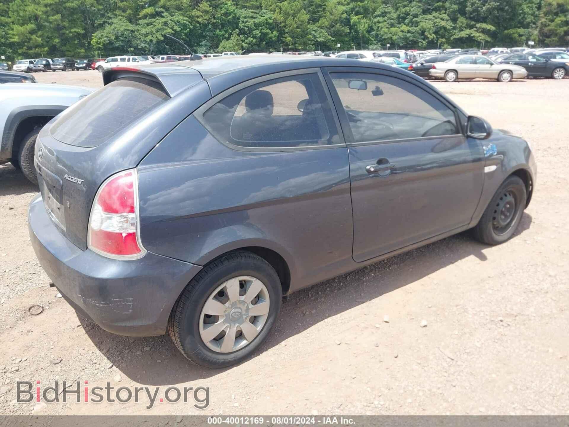 2007 HYUNDAI ACCENT - VIN: KMHCM36C87U052057 - Фото 4