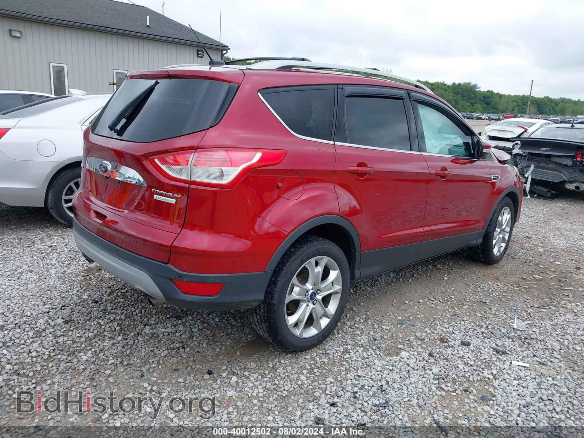 2014 FORD ESCAPE - VIN: 1FMCU0J95EUB70722 - Фото 4