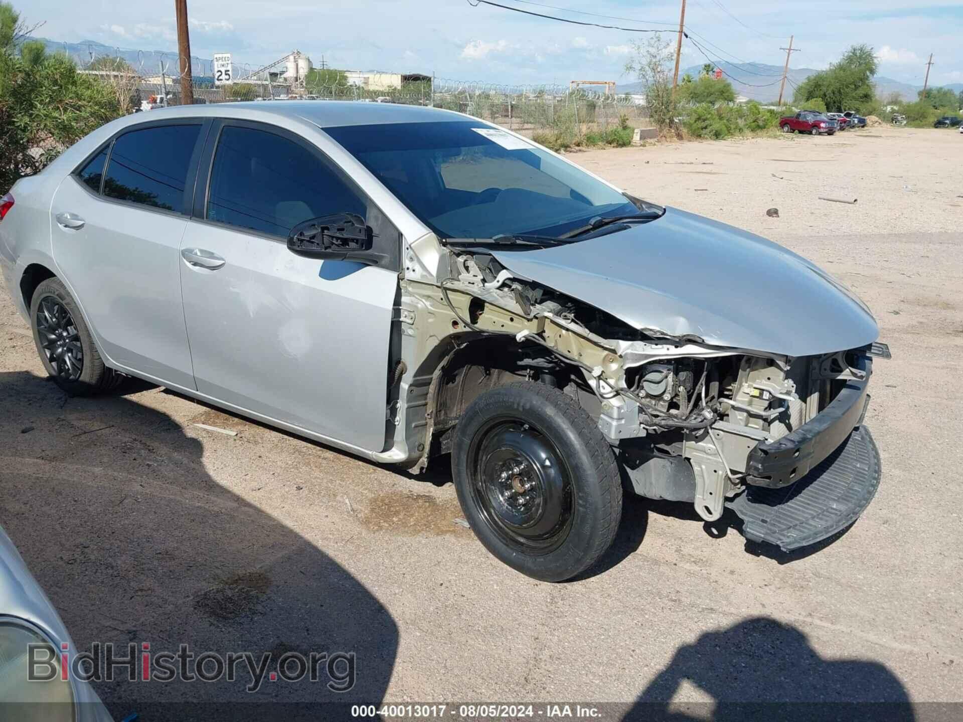 Photo 5YFBURHE1FP257572 - TOYOTA COROLLA 2015