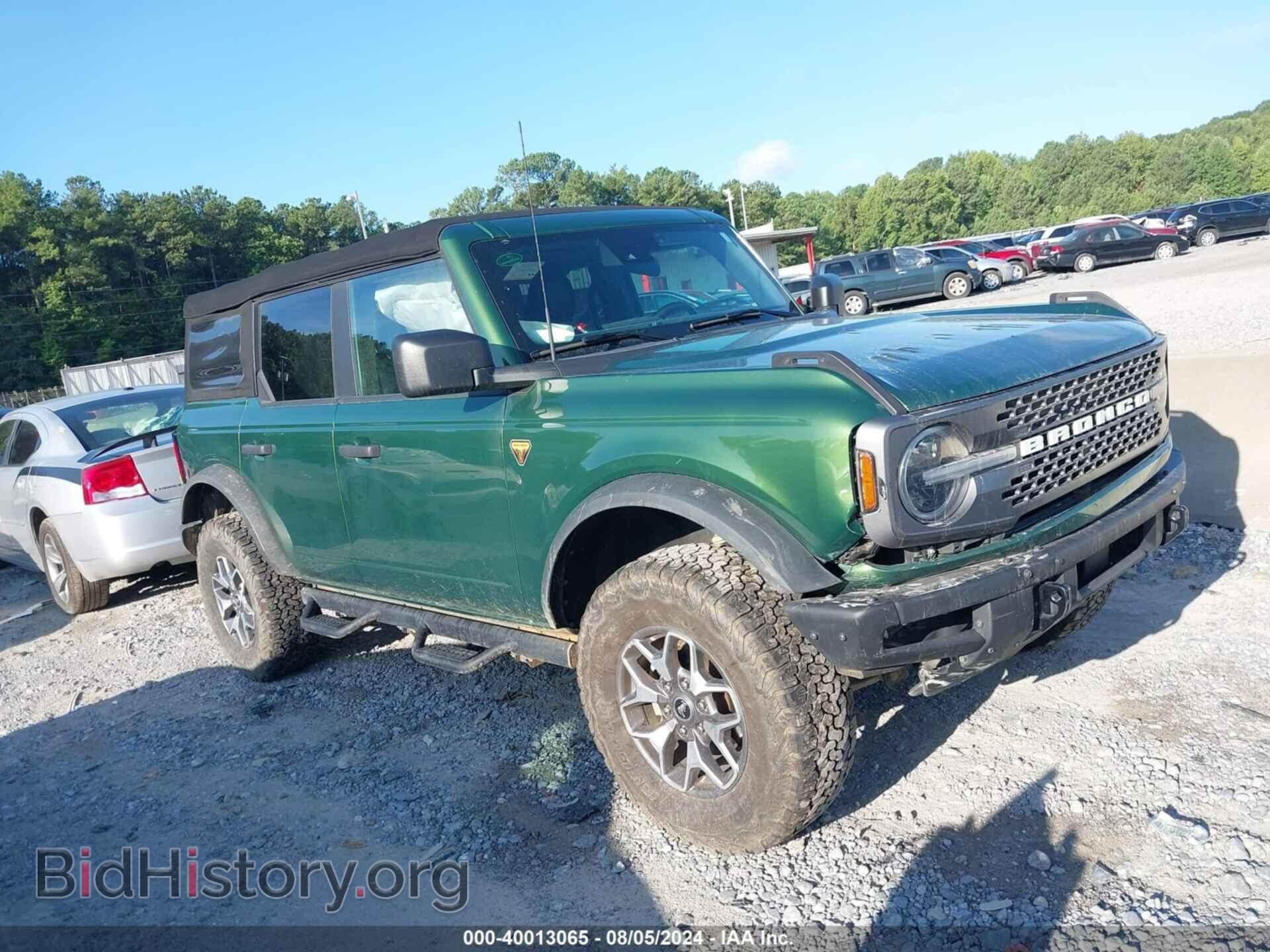 Фотография 1FMEE5DH9NLB62232 - FORD BRONCO 2022