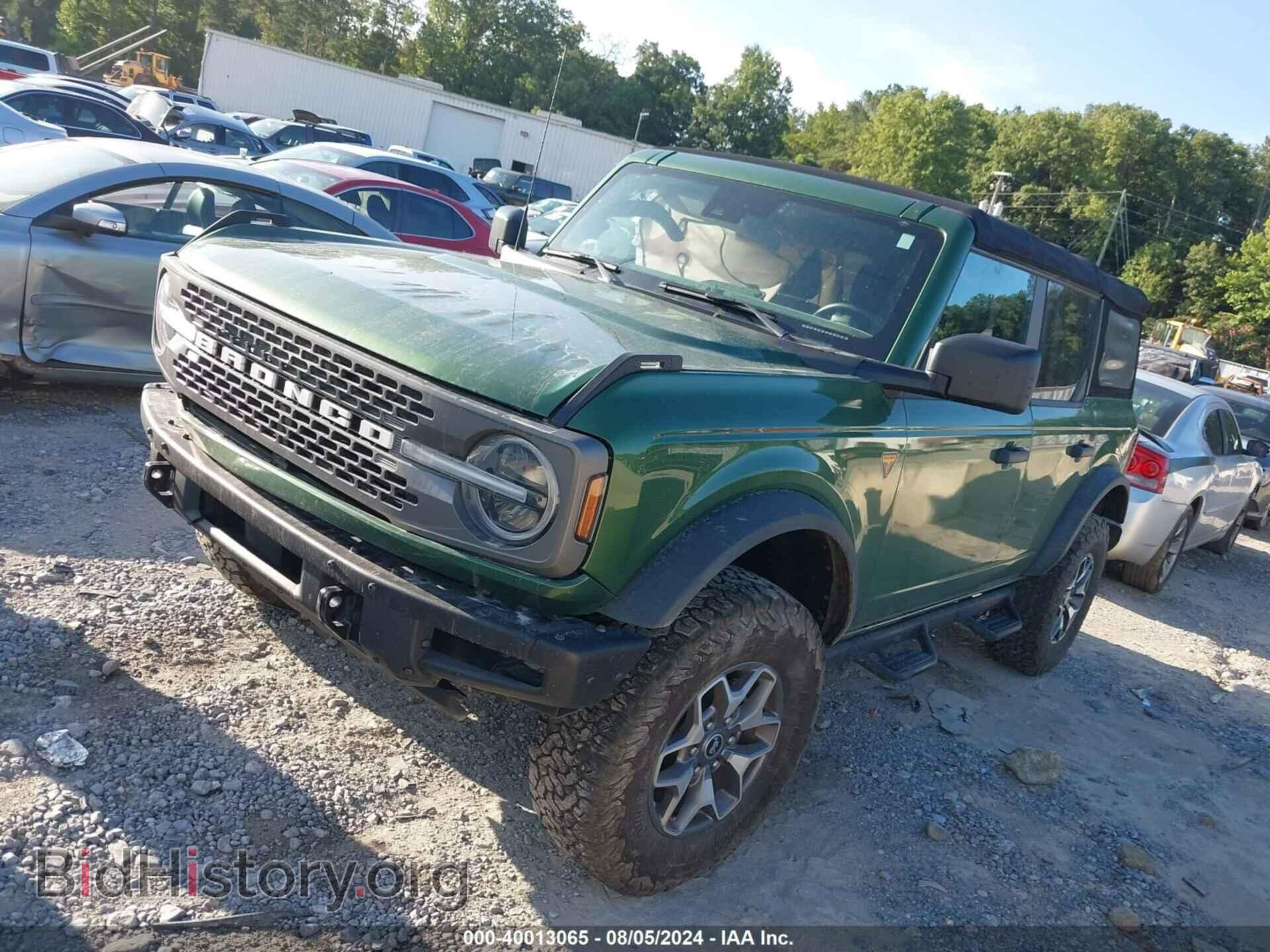 2022 FORD BRONCO - VIN: 1FMEE5DH9NLB62232 - Фото 2