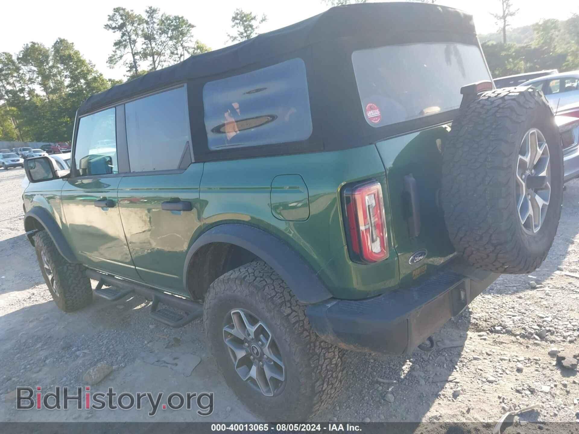 2022 FORD BRONCO - VIN: 1FMEE5DH9NLB62232 - Фото 3