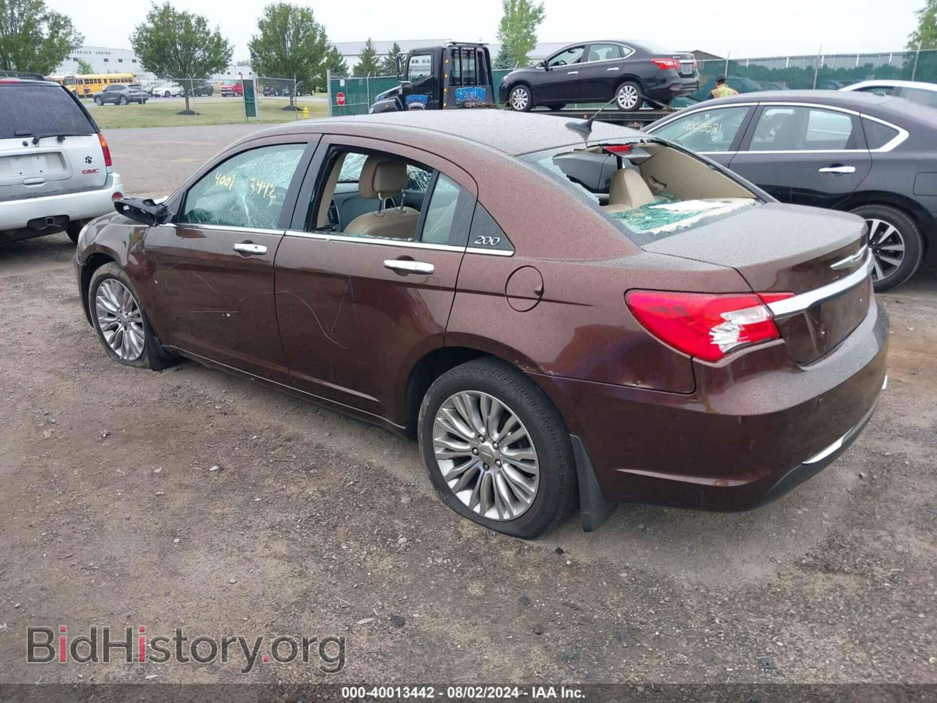 2012 CHRYSLER 200 - VIN: 1C3CCBCB3CN176744 - Photo 3