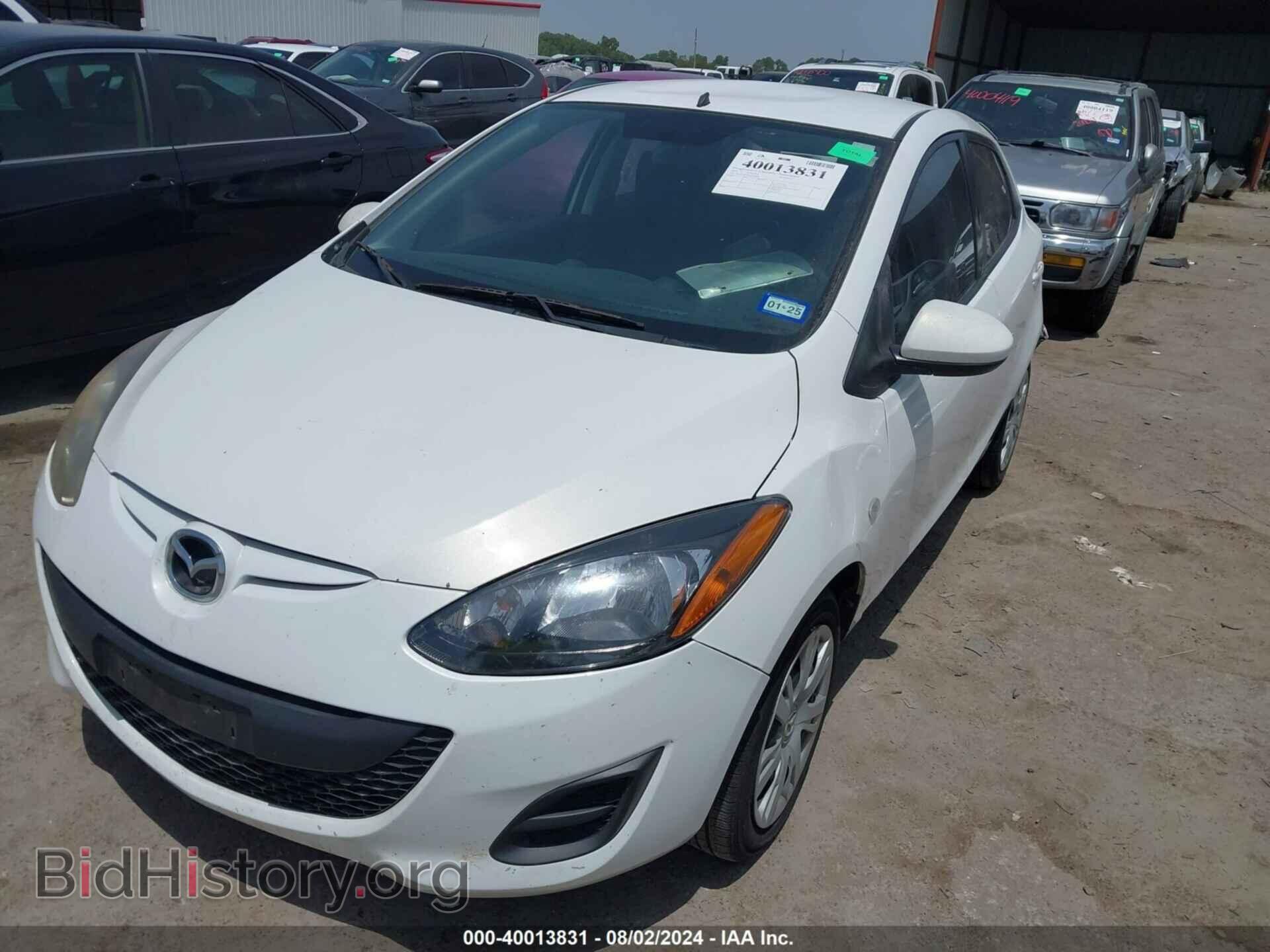 2012 MAZDA MAZDA2 - VIN: JM1DE1KY5C0148080 - Фото 2