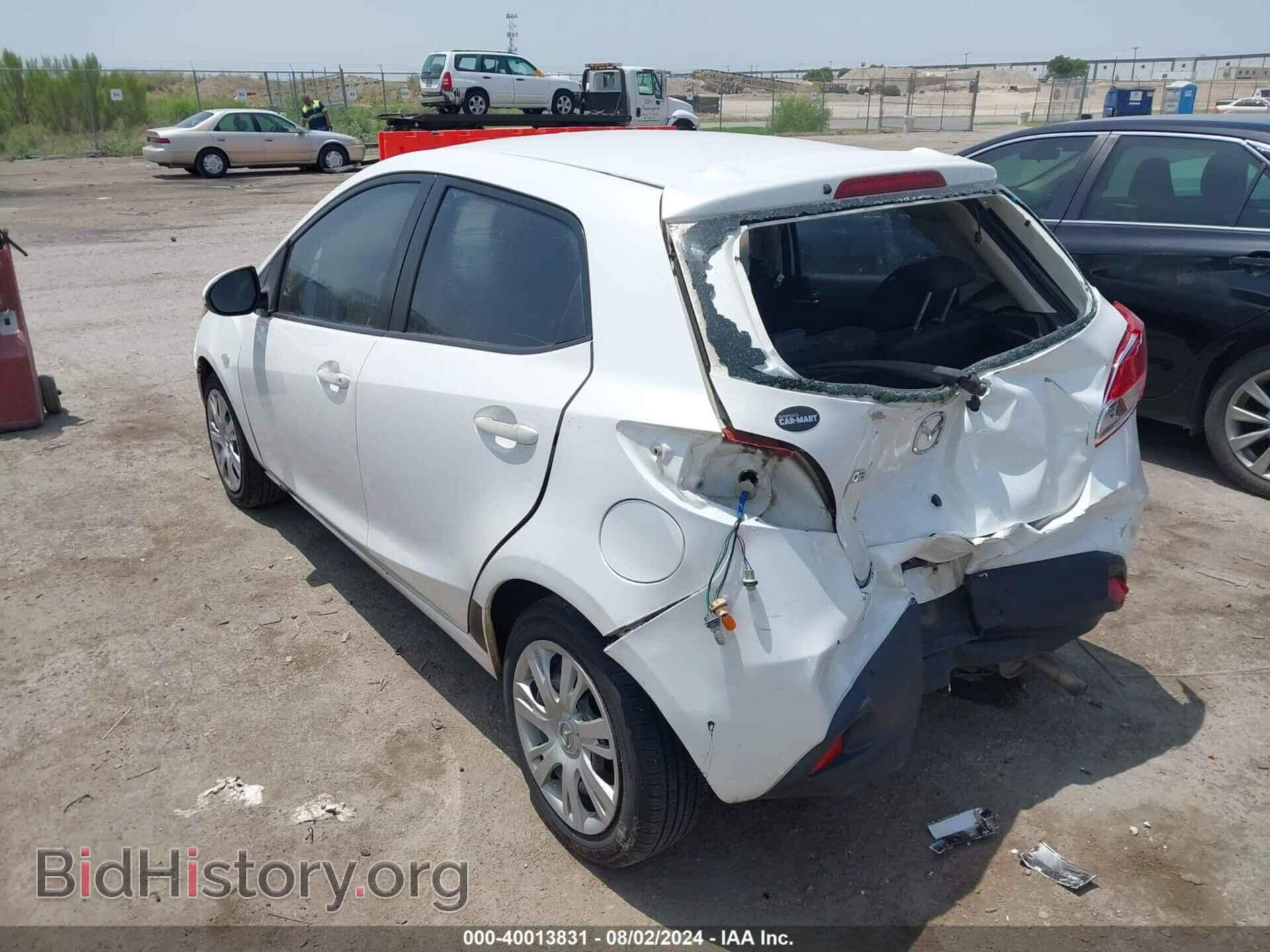 2012 MAZDA MAZDA2 - VIN: JM1DE1KY5C0148080 - Фото 3