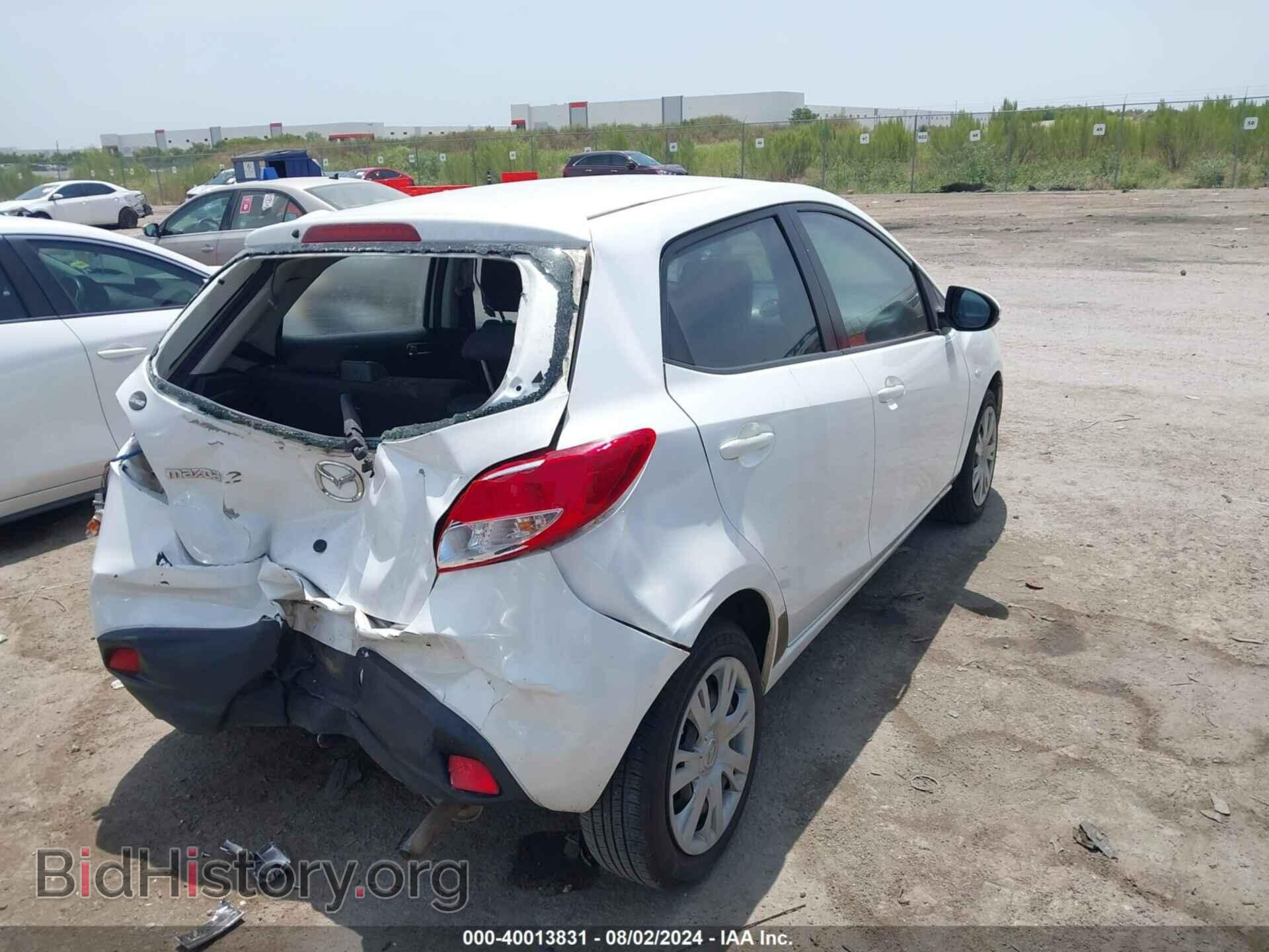 2012 MAZDA MAZDA2 - VIN: JM1DE1KY5C0148080 - Фото 4