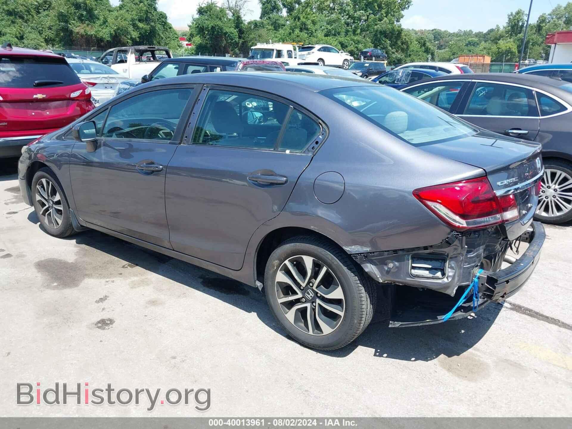 2014 HONDA CIVIC - VIN: 19XFB2F80EE270132 - Фото 3