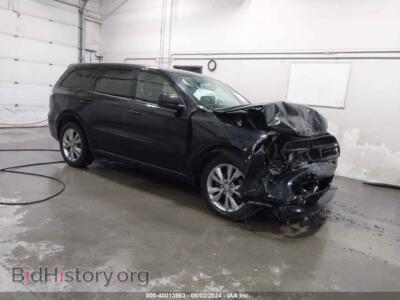 2012 Dodge DURANGO R/T, черный — VIN 1C4SDJCT1CC147455, IAAI