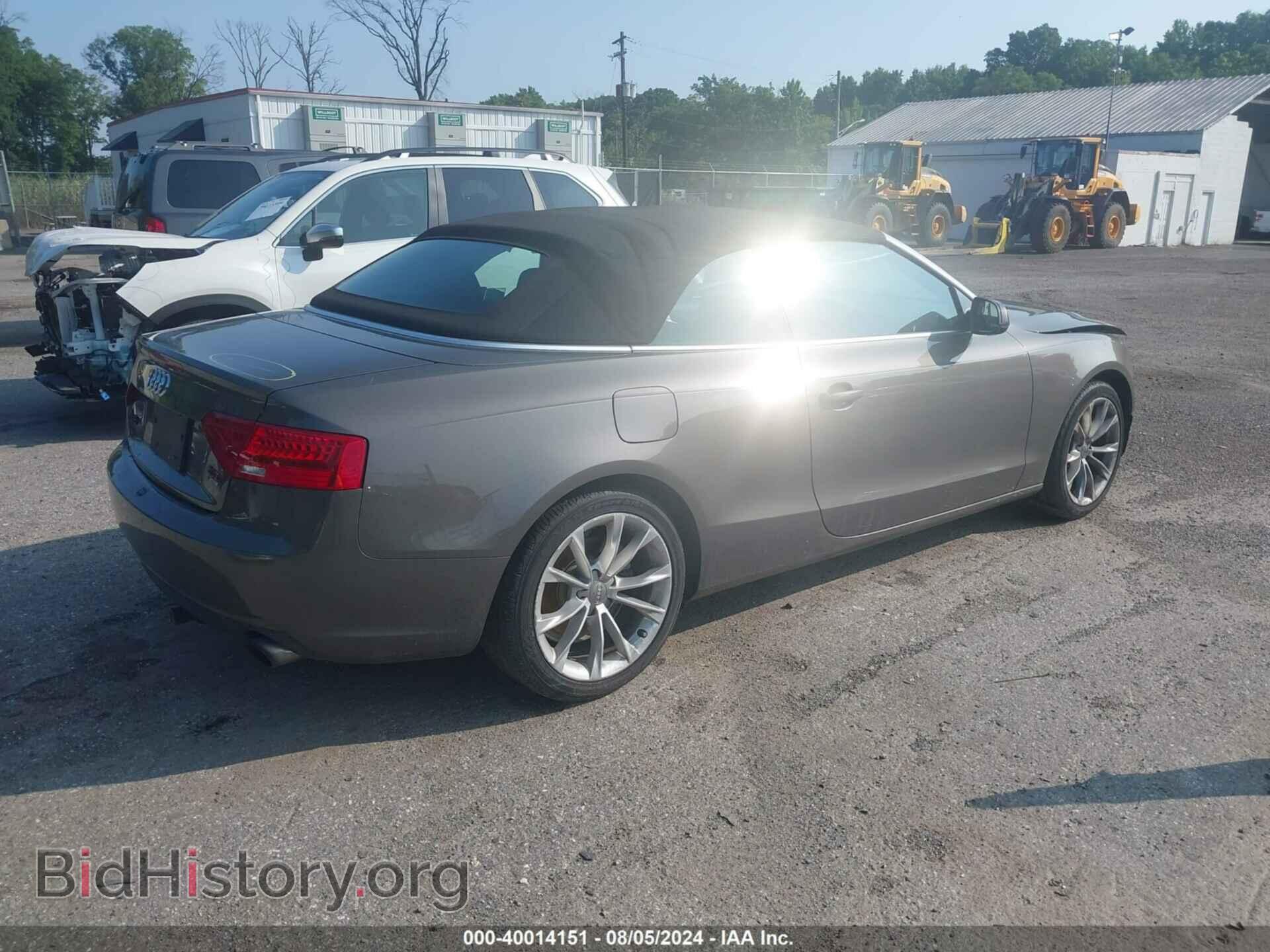 2014 AUDI A5 - VIN: WAULFAFH2EN013032 - Фото 4