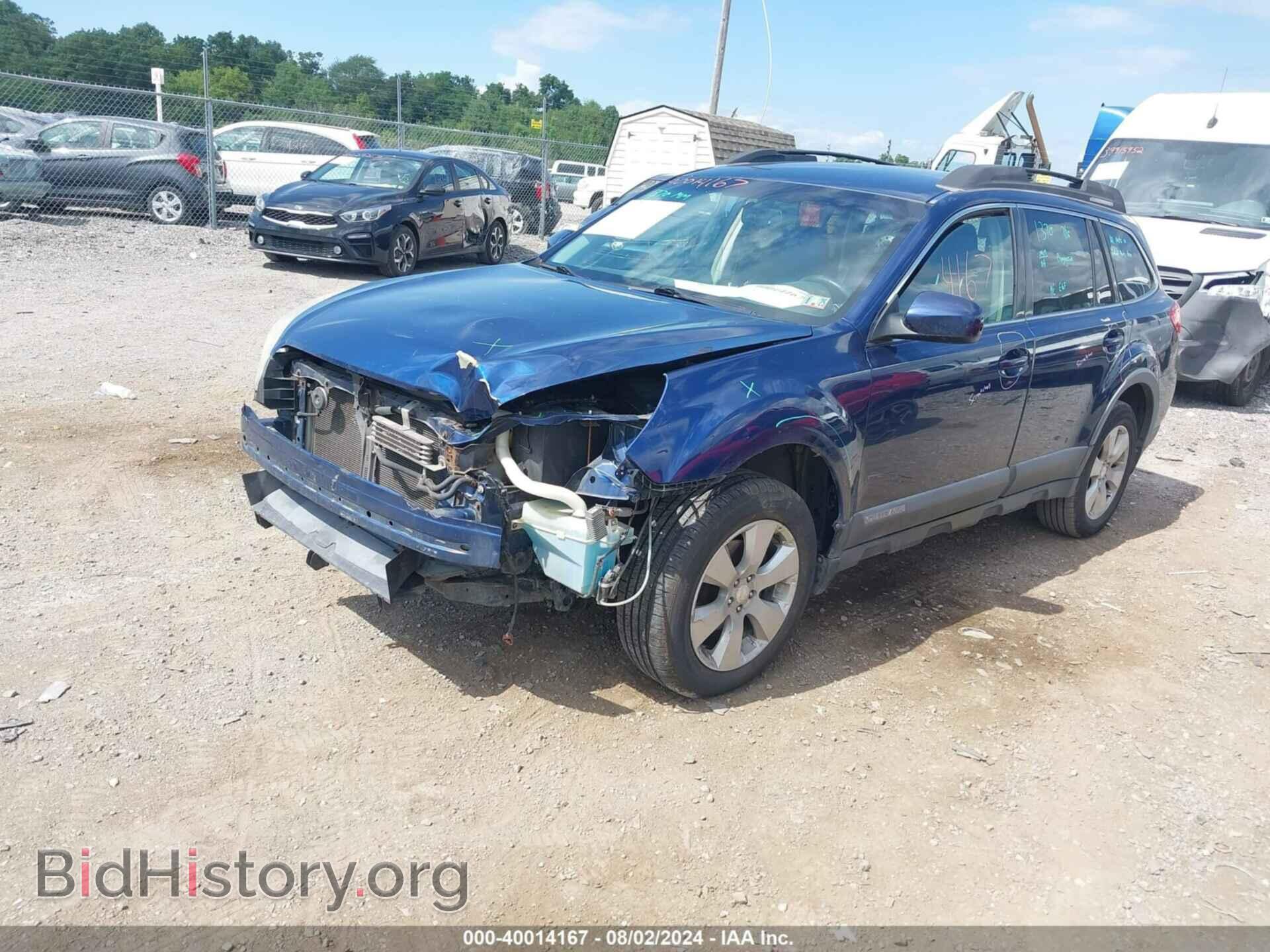 2010 SUBARU OUTBACK - VIN: 4S4BRBFC7A3313800 - Фото 2