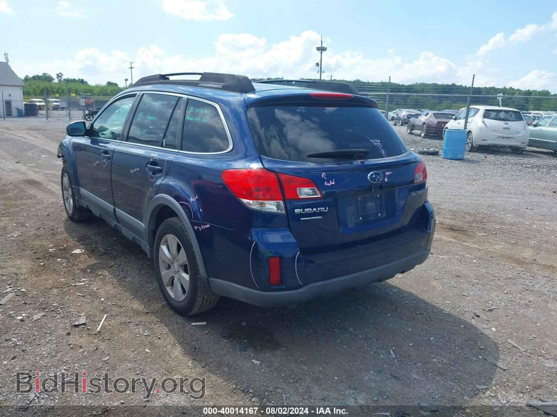 2010 SUBARU OUTBACK - VIN: 4S4BRBFC7A3313800 - Фото 3