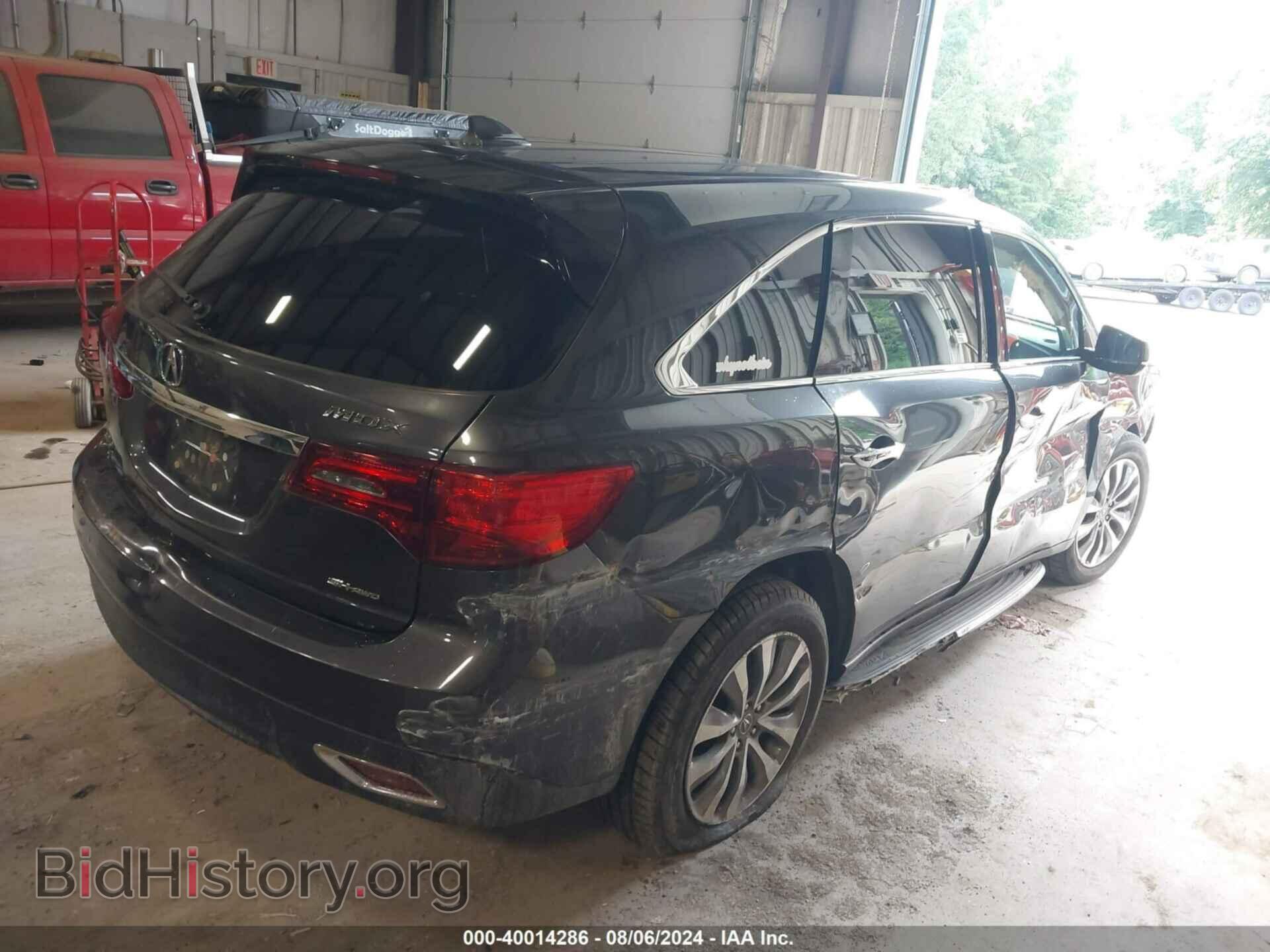2014 ACURA MDX - VIN: 5FRYD4H42EB020487 - Фото 4