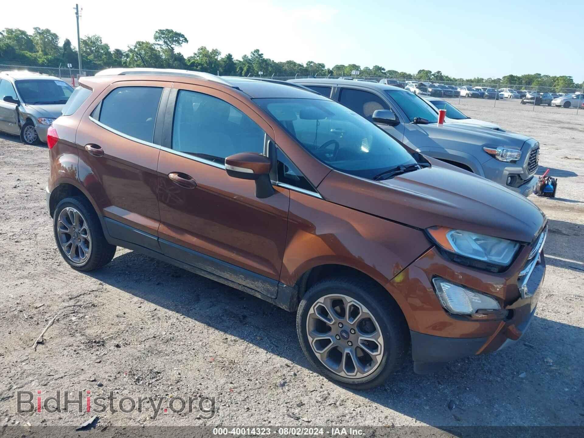 Фотография MAJ6S3KL6KC286148 - FORD ECOSPORT 2019