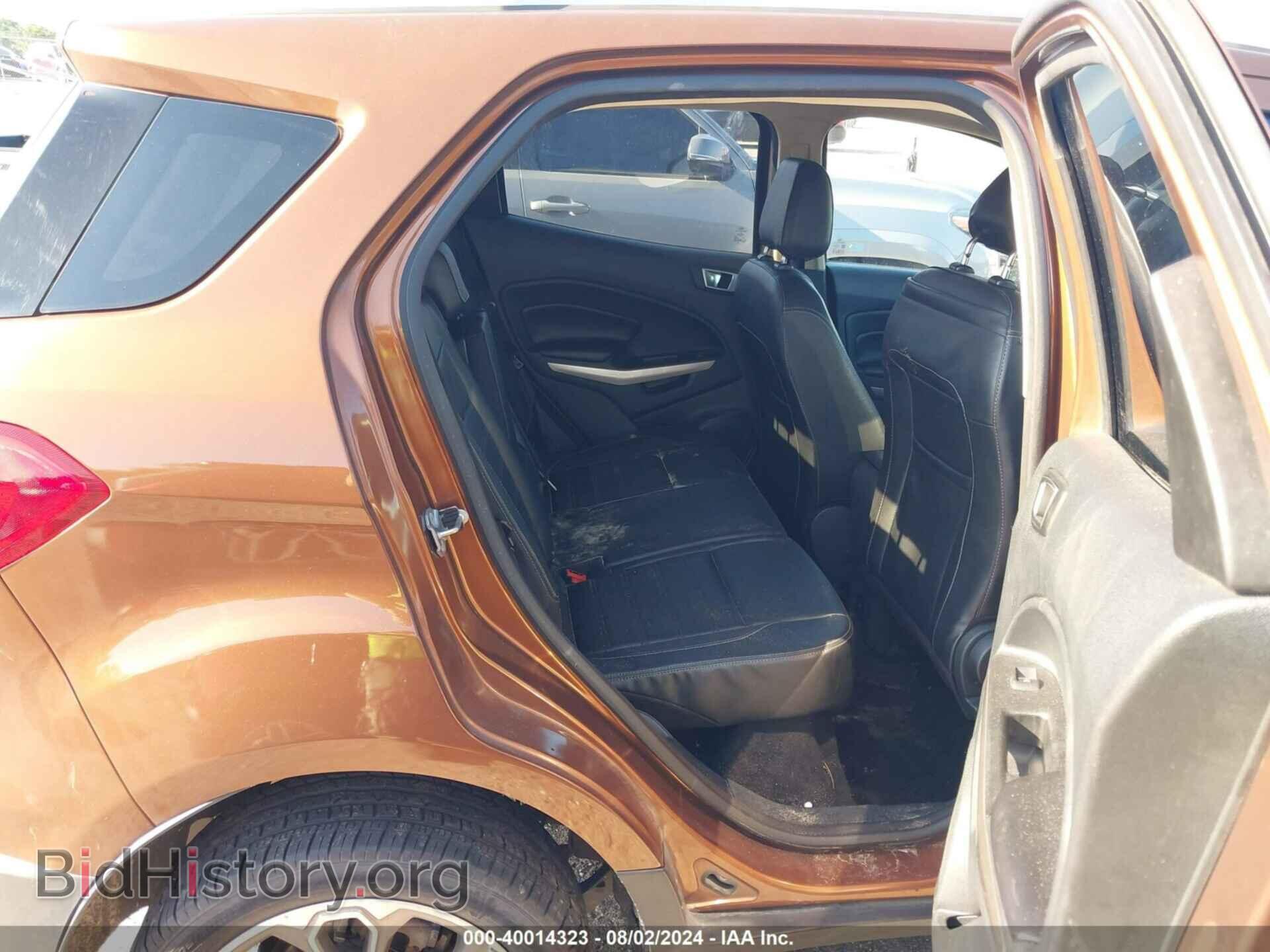 2019 FORD ECOSPORT - VIN: MAJ6S3KL6KC286148 - Фото 8
