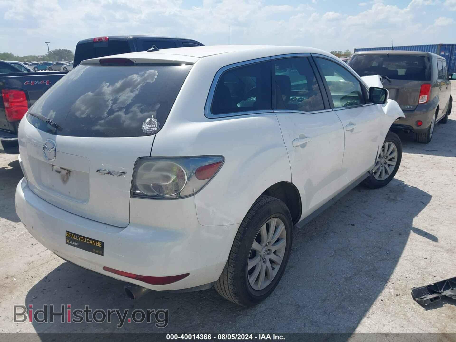 2012 MAZDA CX-7 - VIN: JM3ER2B50C0420689 - Фото 4