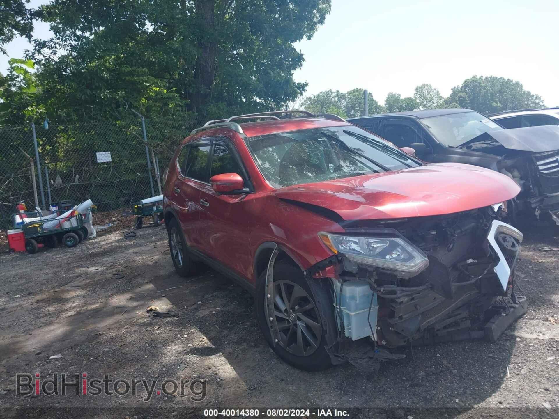 Фотография KNMAT2MT8GP704413 - NISSAN ROGUE 2016