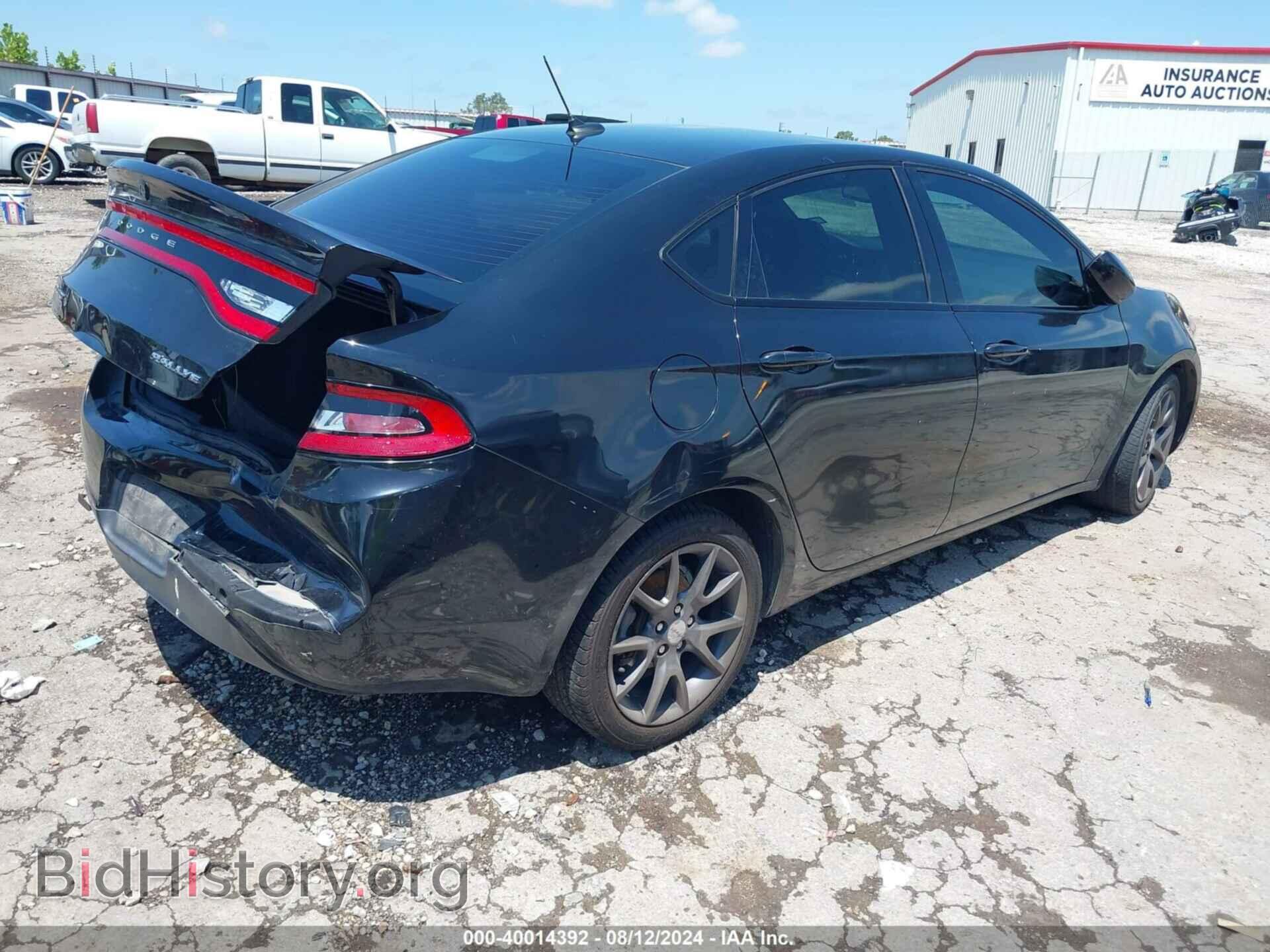 2016 DODGE DART - VIN: 1C3CDFFA5GD816343 - Фото 4
