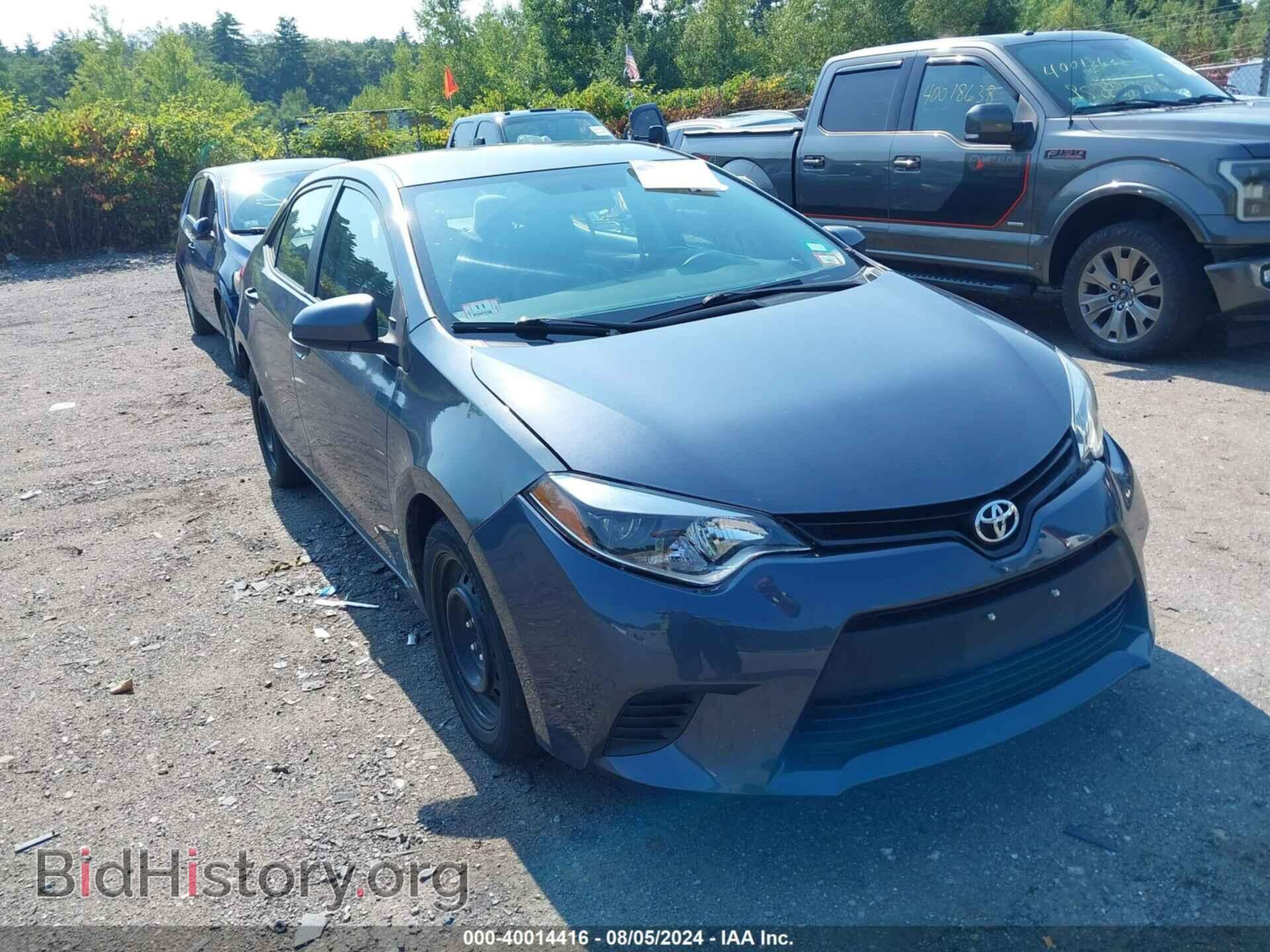 Фотография 5YFBURHE2EP116802 - TOYOTA COROLLA 2014