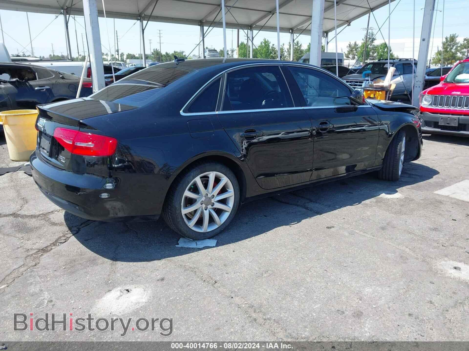 2013 AUDI A4 - VIN: WAUFFAFL7DN051226 - Фото 4