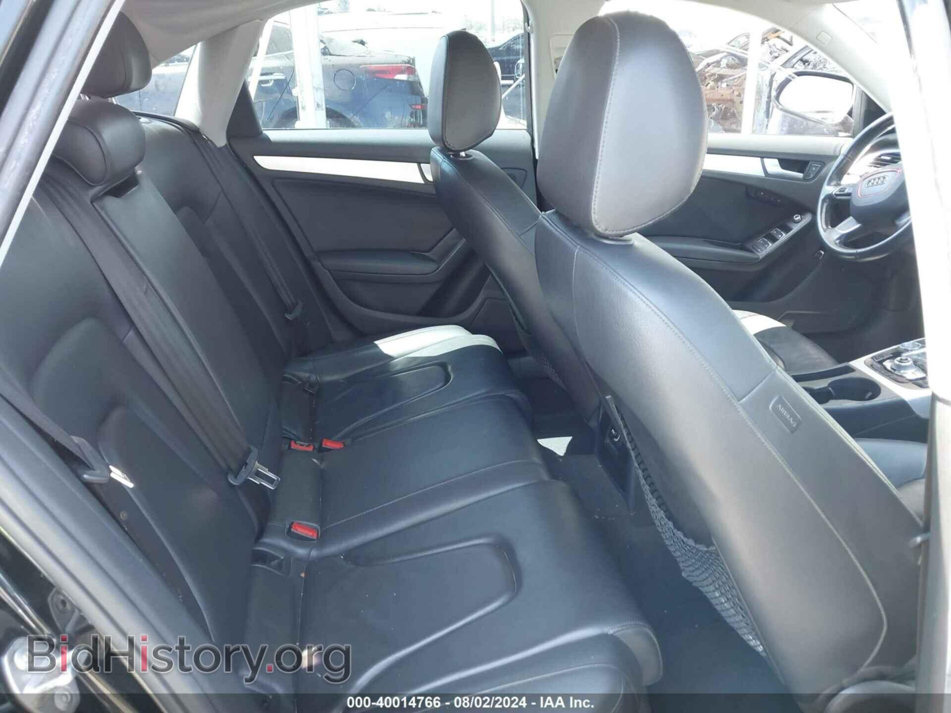 2013 AUDI A4 - VIN: WAUFFAFL7DN051226 - Фото 8