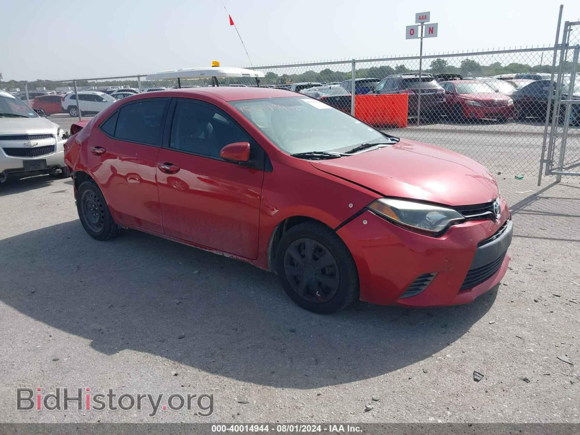 Фотография 2T1BURHEXGC697811 - TOYOTA COROLLA 2016