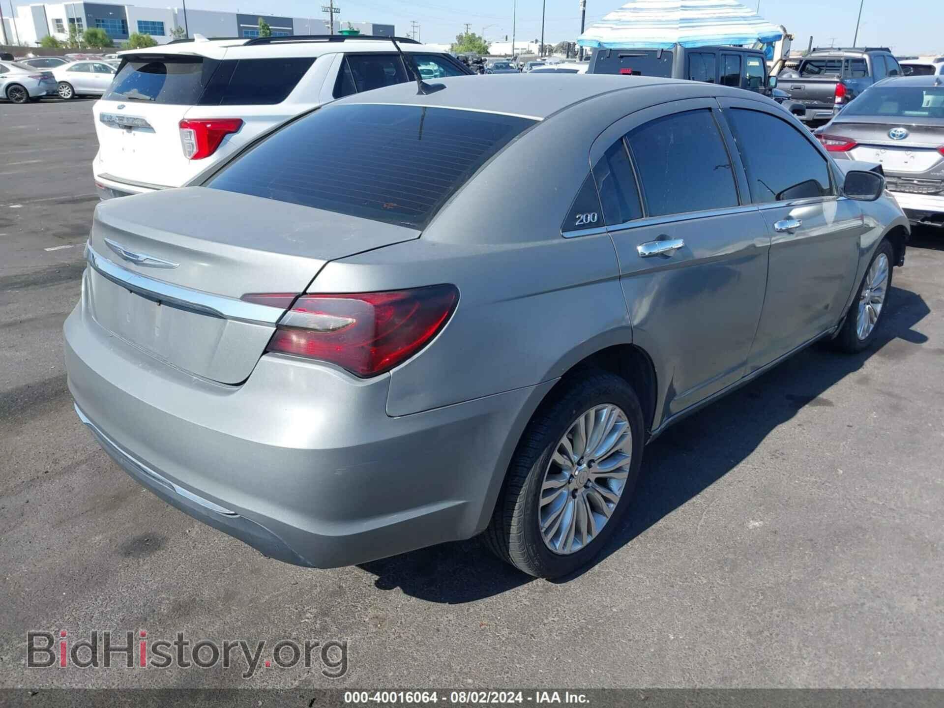 2011 CHRYSLER 200 - VIN: 1C3BC2FG3BN618262 - Фото 4