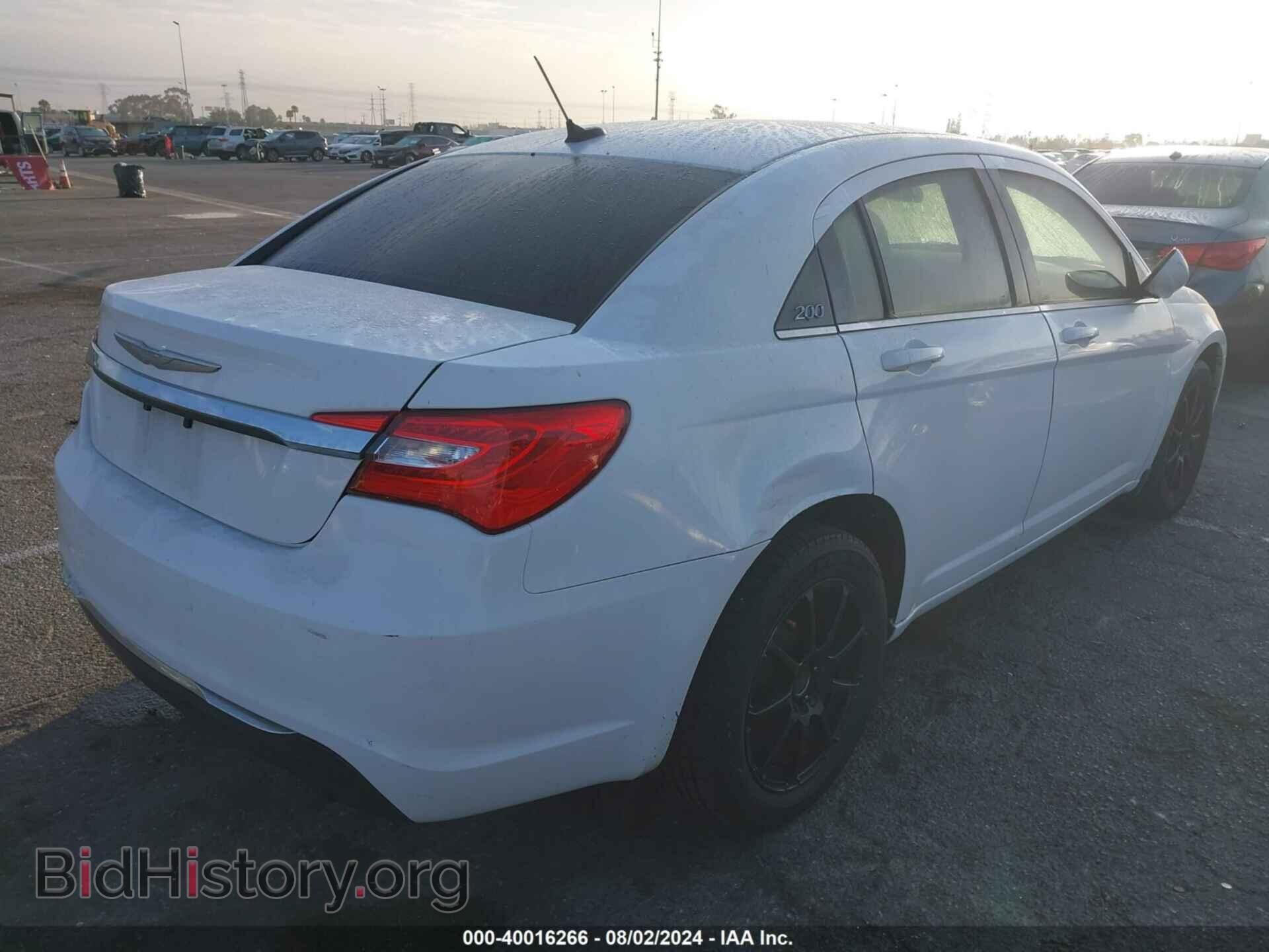 2013 CHRYSLER 200 - VIN: 1C3CCBBB9DN585124 - Фото 4