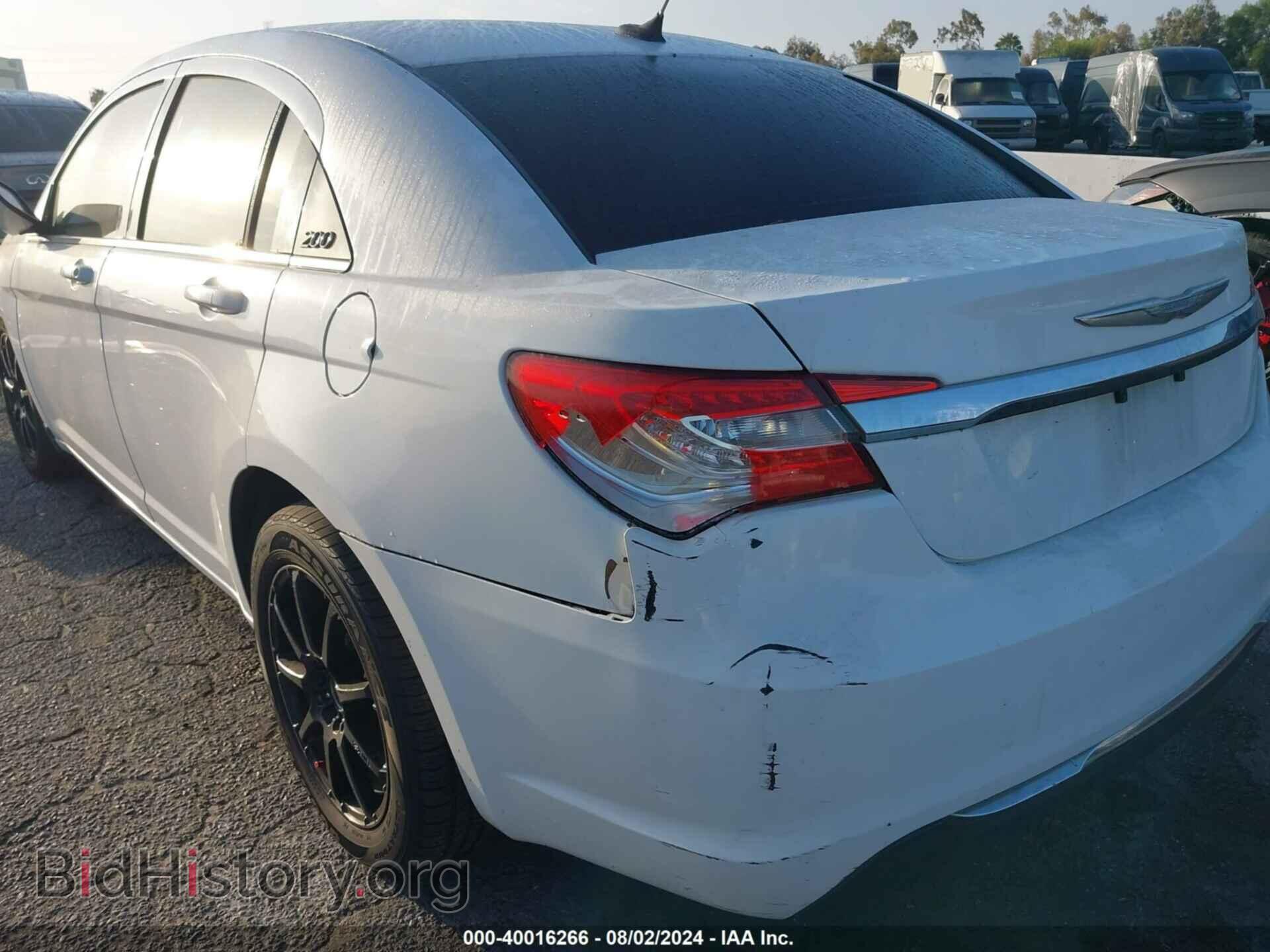 2013 CHRYSLER 200 - VIN: 1C3CCBBB9DN585124 - Фото 6