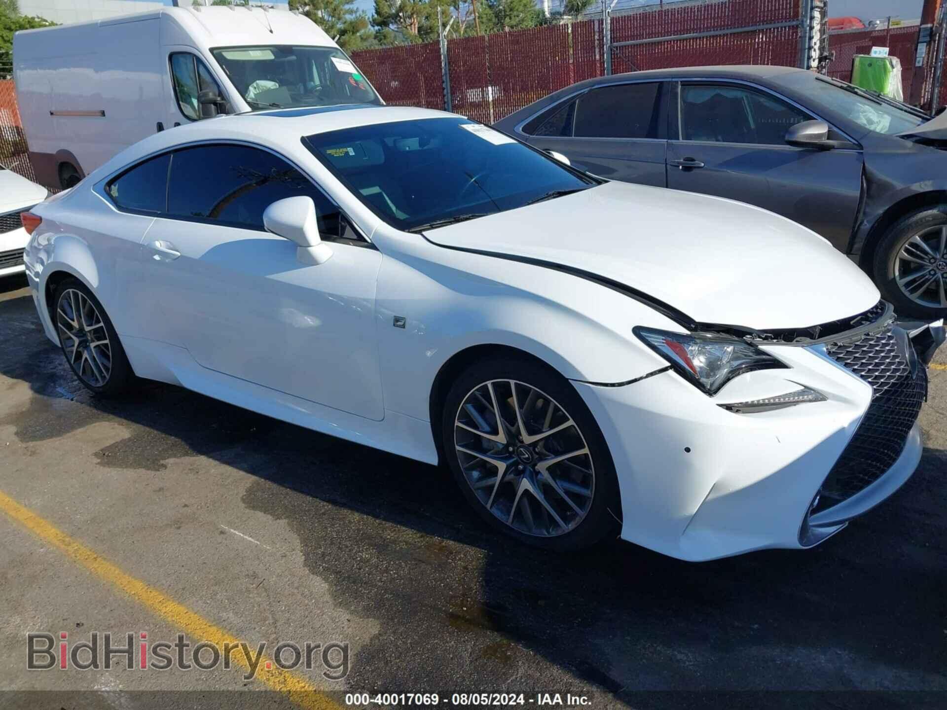 Photo JTHHE5BC1G5012288 - LEXUS RC 350 2016