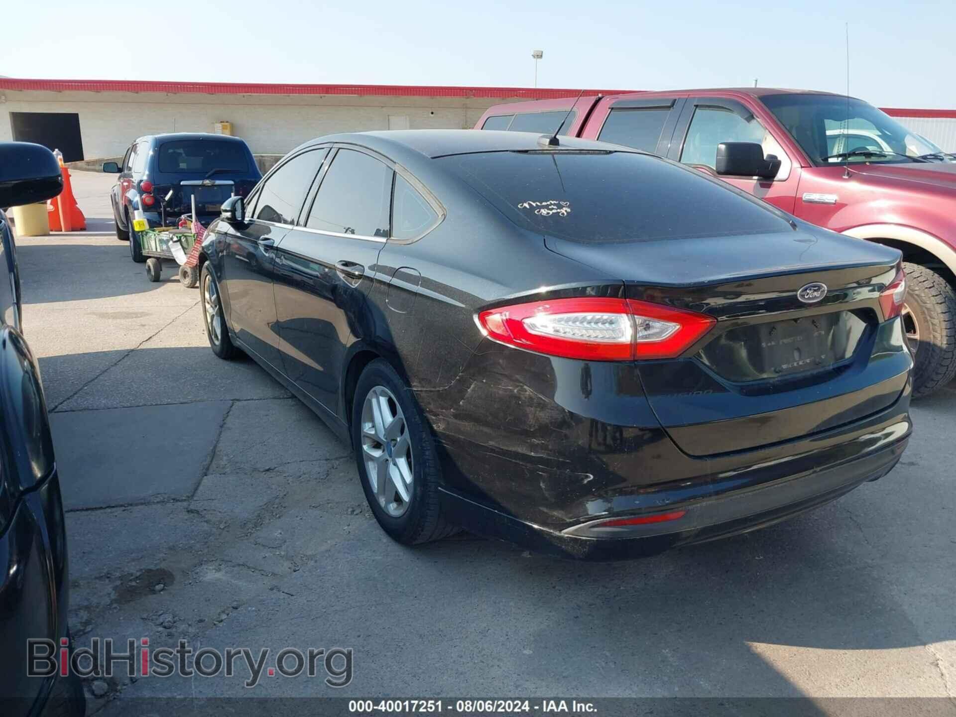 2013 FORD FUSION - VIN: 3FA6P0H79DR299264 - Фото 3