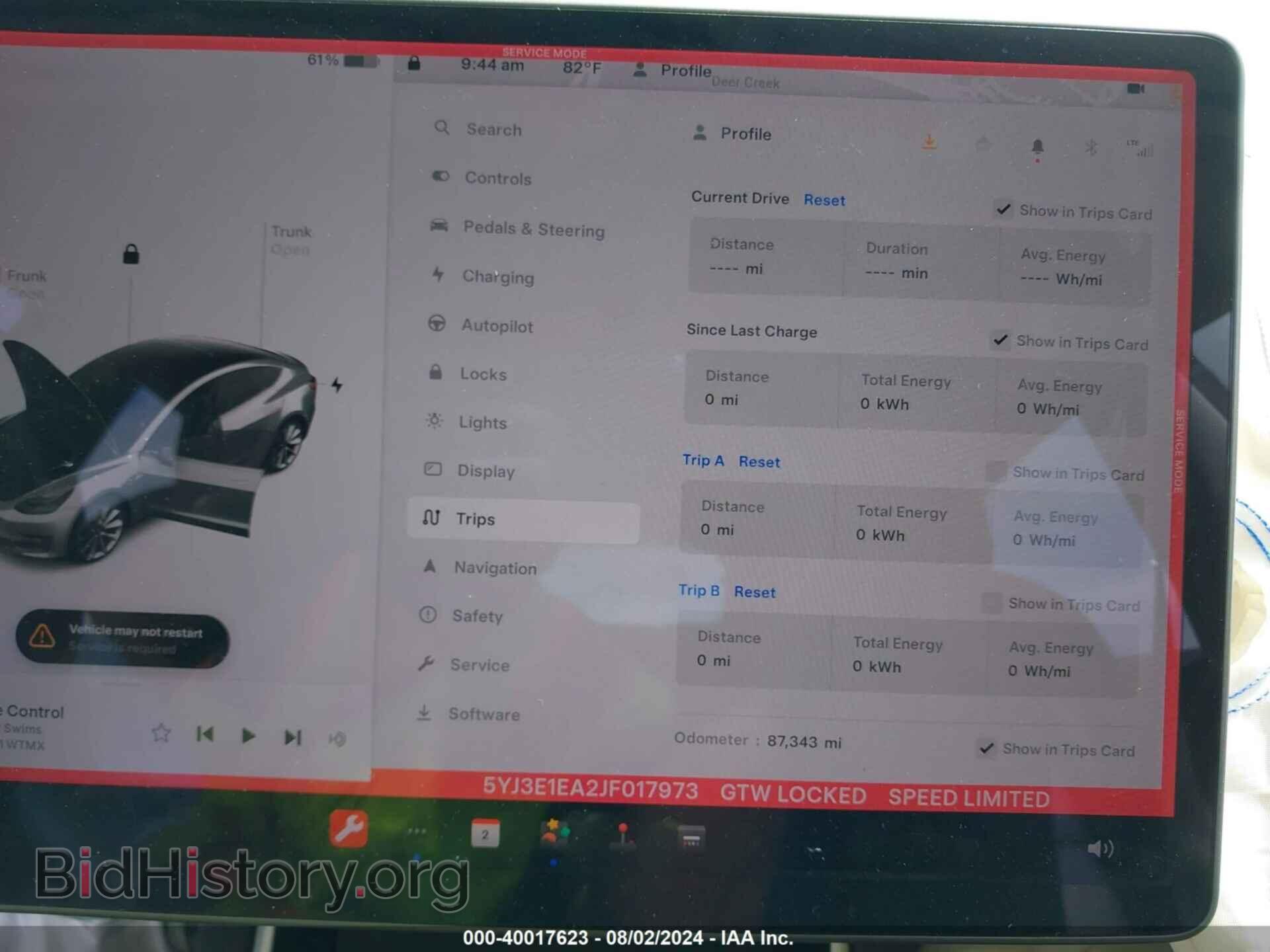 2018 TESLA MODEL 3 - VIN: 5YJ3E1EA2JF017973 - Photo 7
