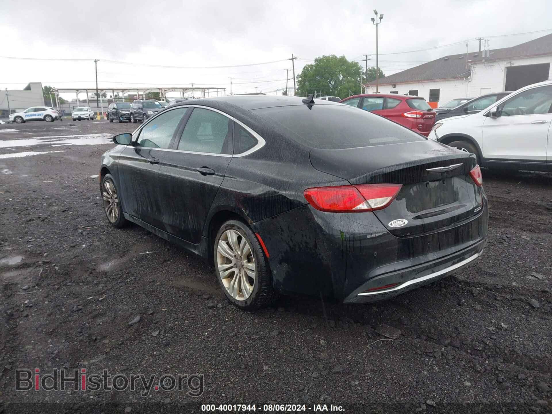 2015 CHRYSLER 200 - VIN: 1C3CCCAB0FN751038 - Фото 3